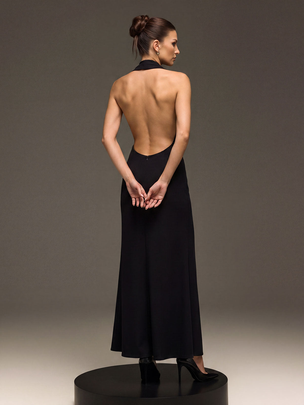 Carden Halterneck Cutout Maxi Dress