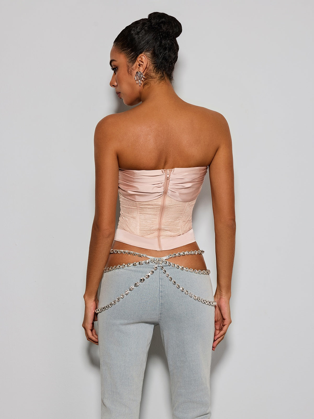 Eternity Strapless Lace Corset Top