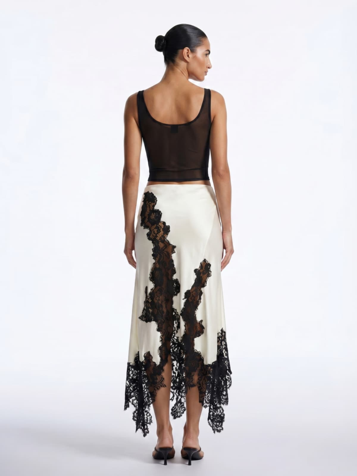Merion Lace Split Skirt Set