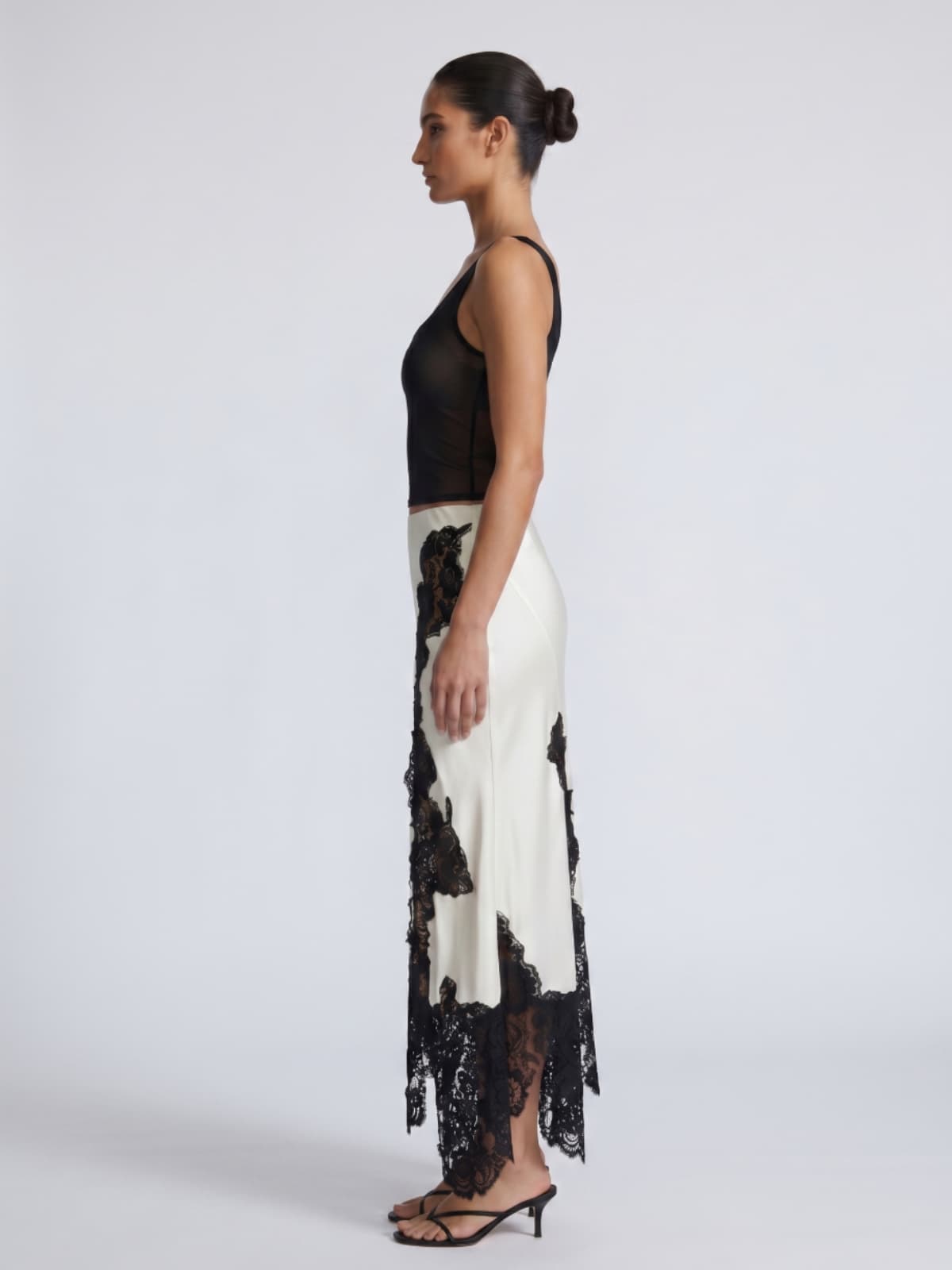 Merion Lace Split Skirt Set