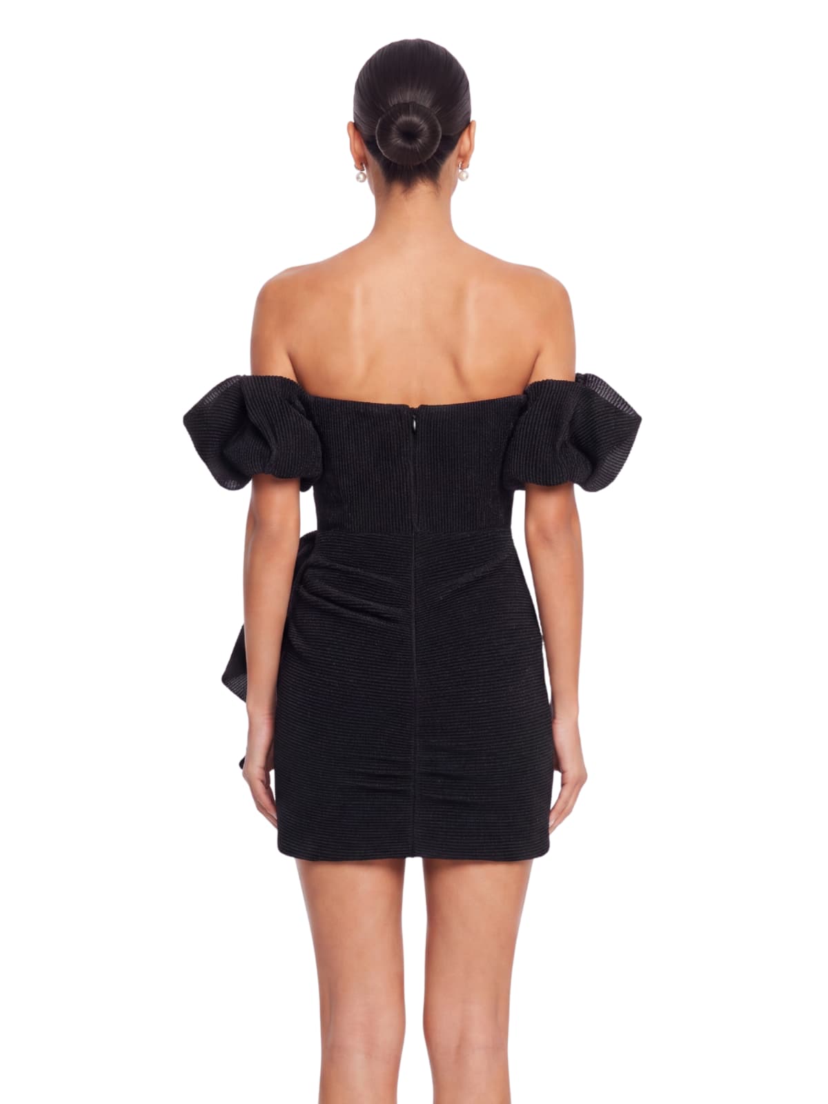 Morixal Off Shoulder Flower Mini Dress