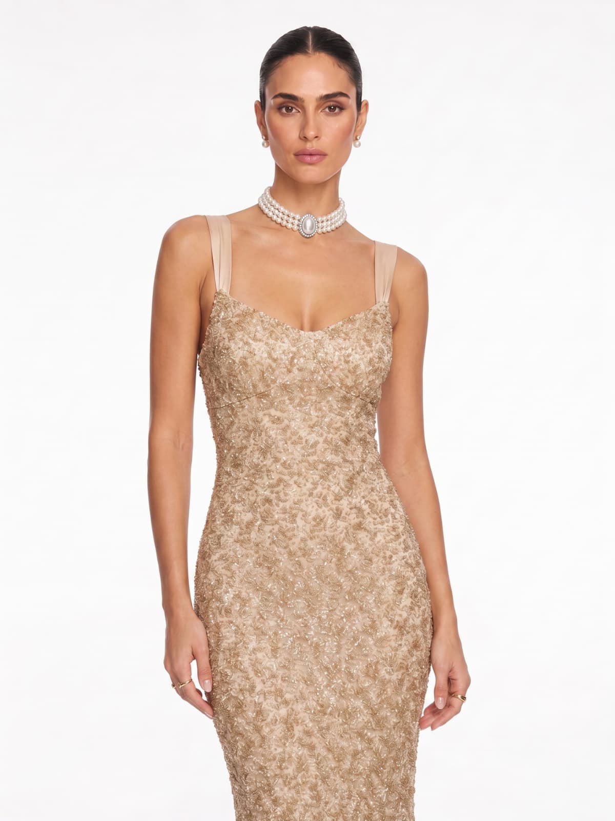 Mylen Sequin Mermaid Maxi Dress