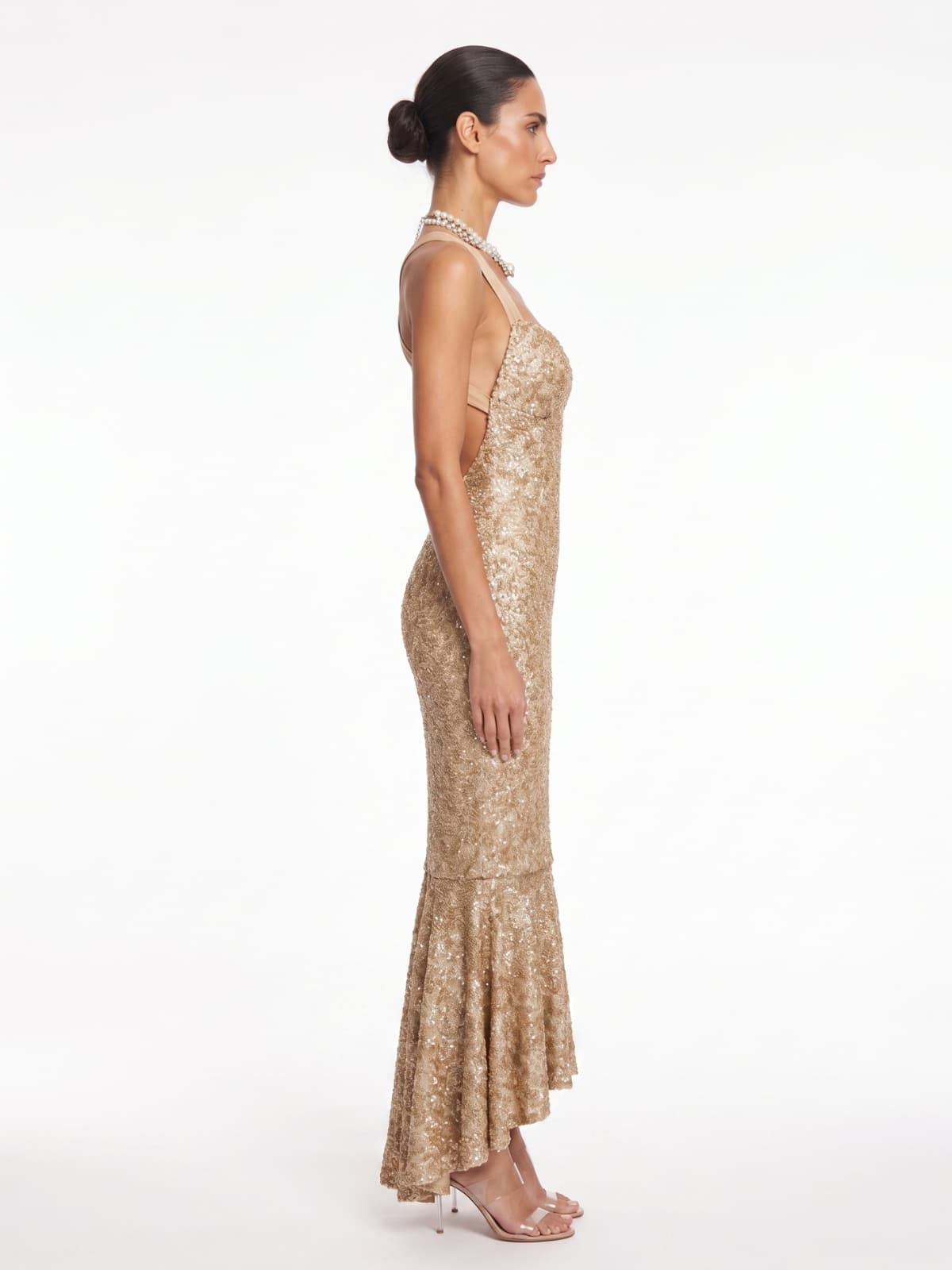 Mylen Sequin Mermaid Maxi Dress