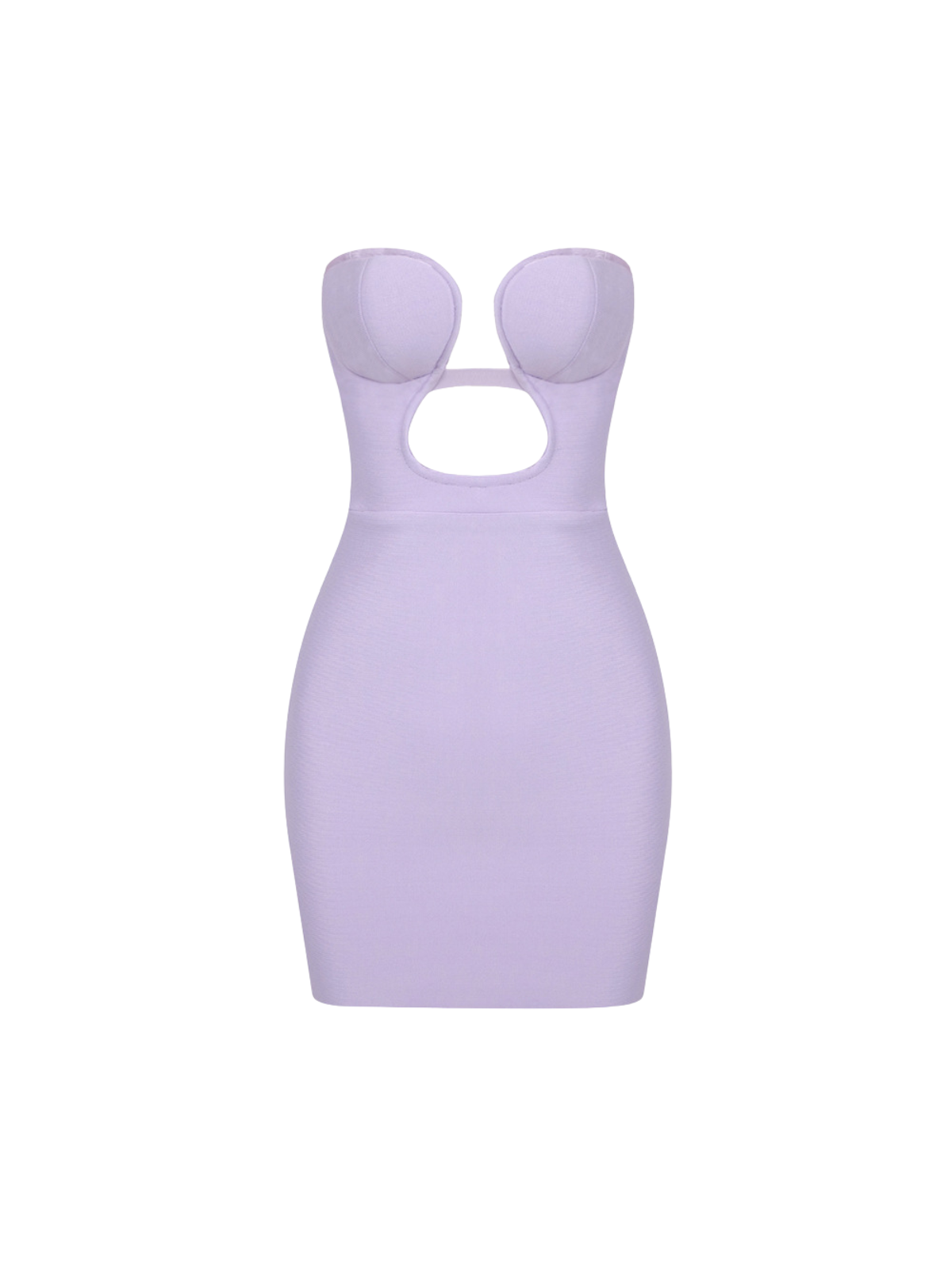 Prylen Strapless Cutout Mini Dress