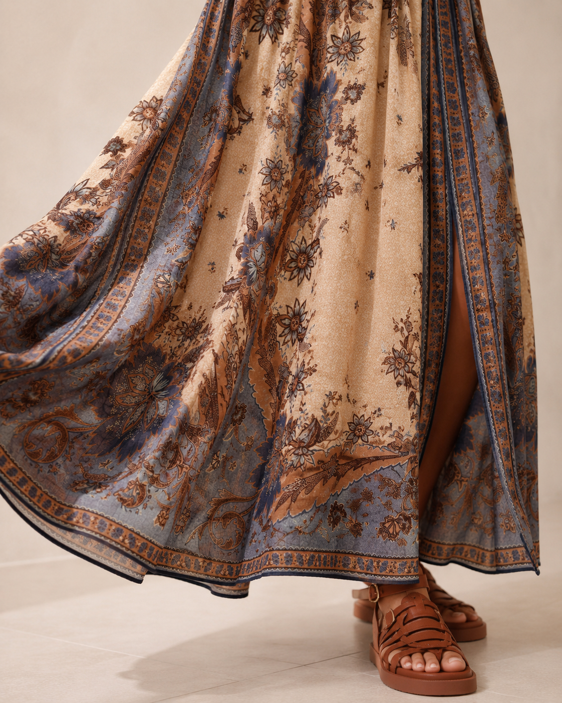 Azure Belle Maxi Dress
