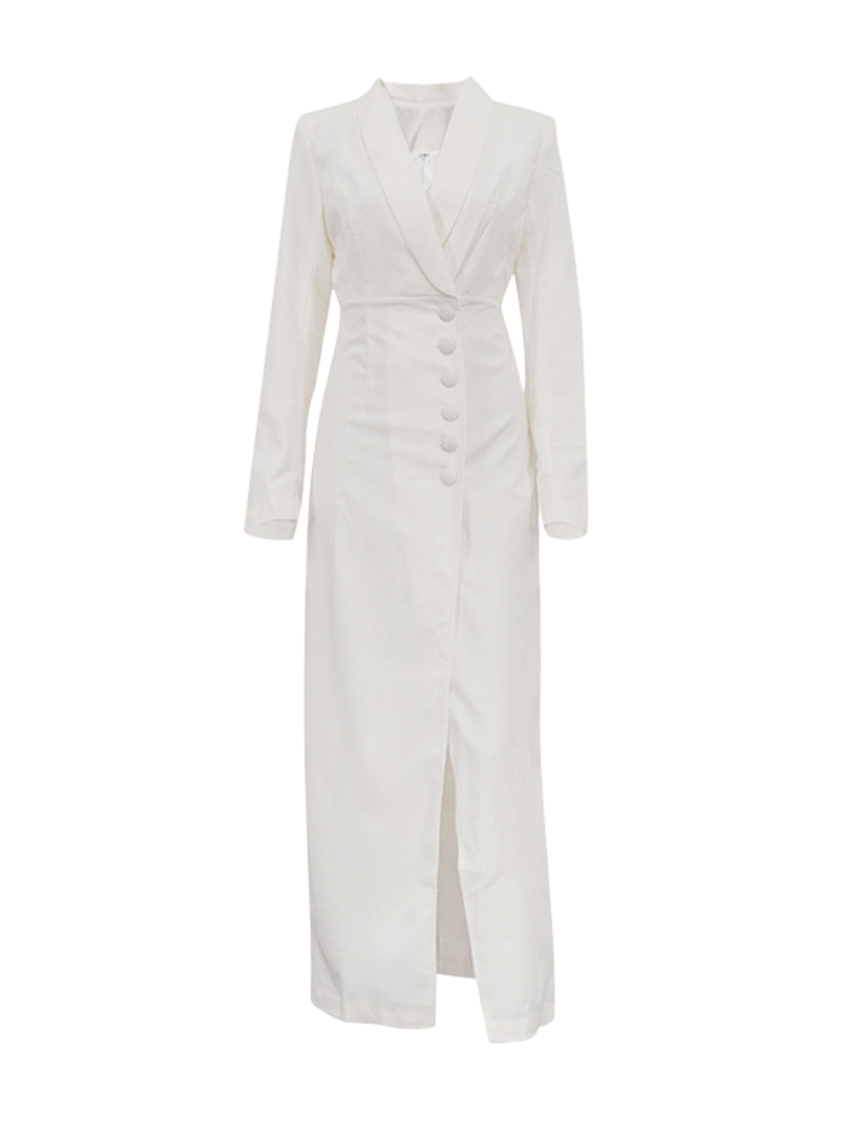 Baines V Neck Split Maxi Dress