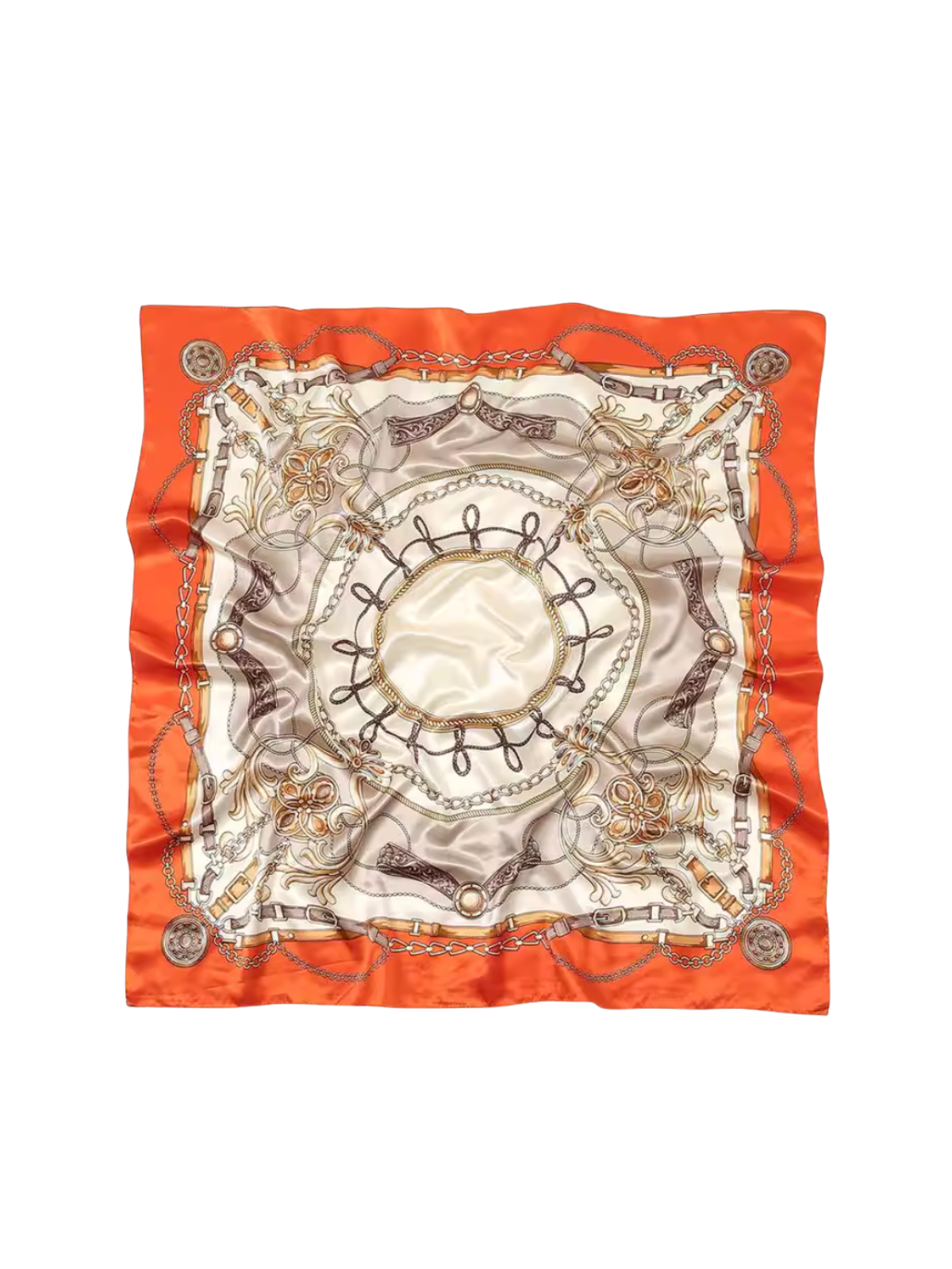 Barcelona Printed Square Scarf