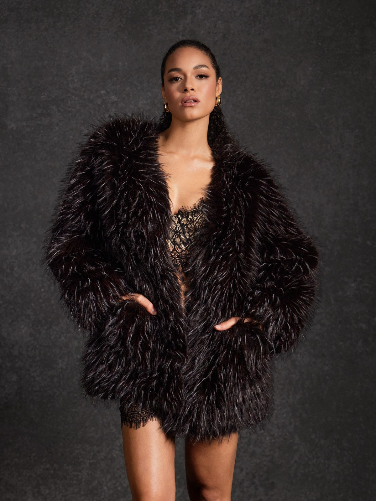 Belden Faux Fur Coat