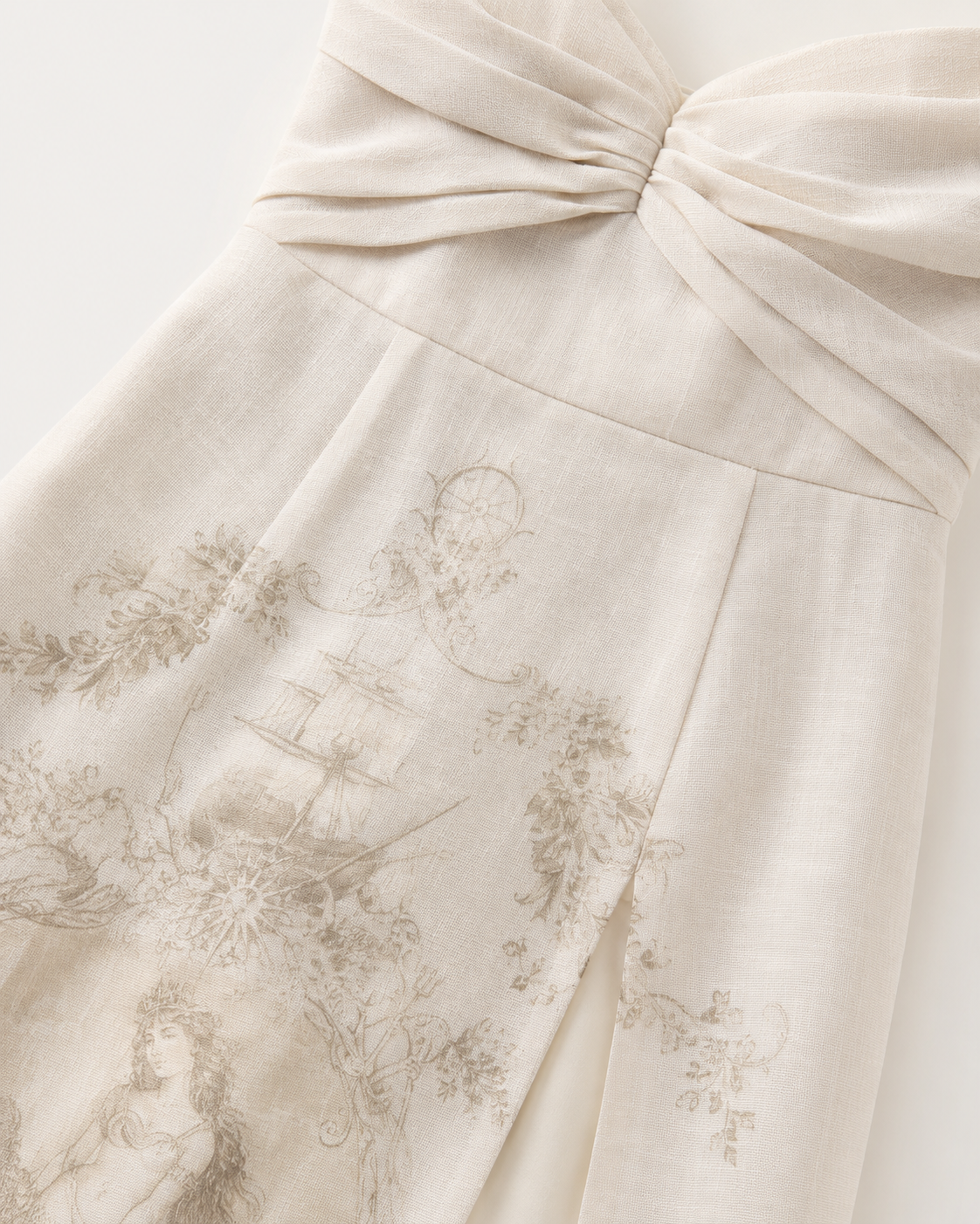 Ophelia Toile Midi Dress