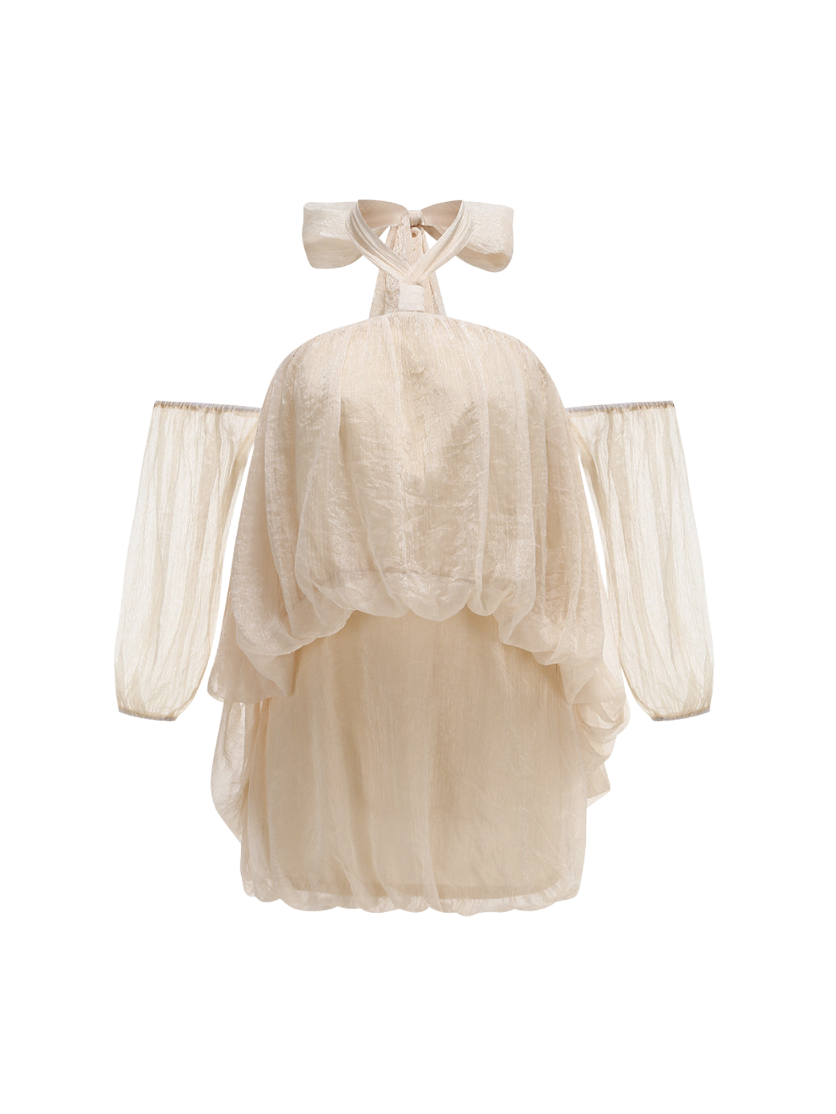 Corvane Halterneck Mini Dress
