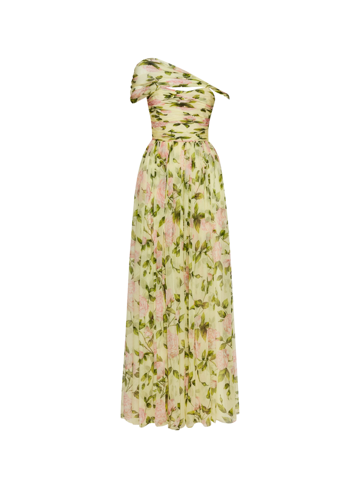 Coryden One Shoulder Floral Maxi Dress