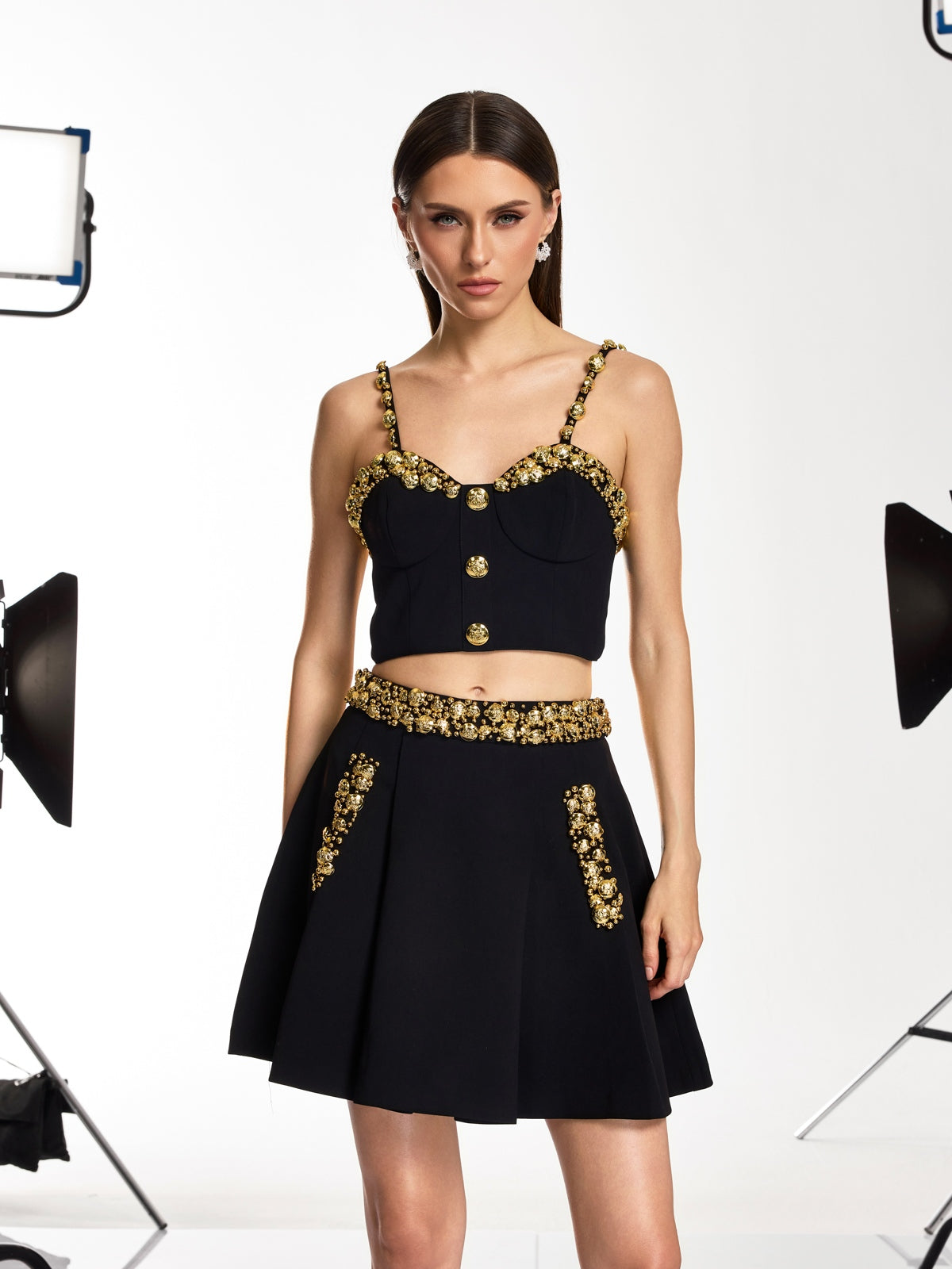 Damaris Spaghetti Skirt Set