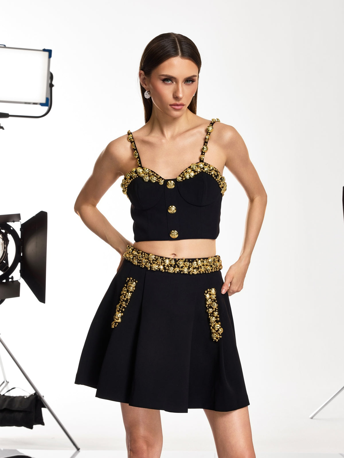 Damaris Spaghetti Skirt Set