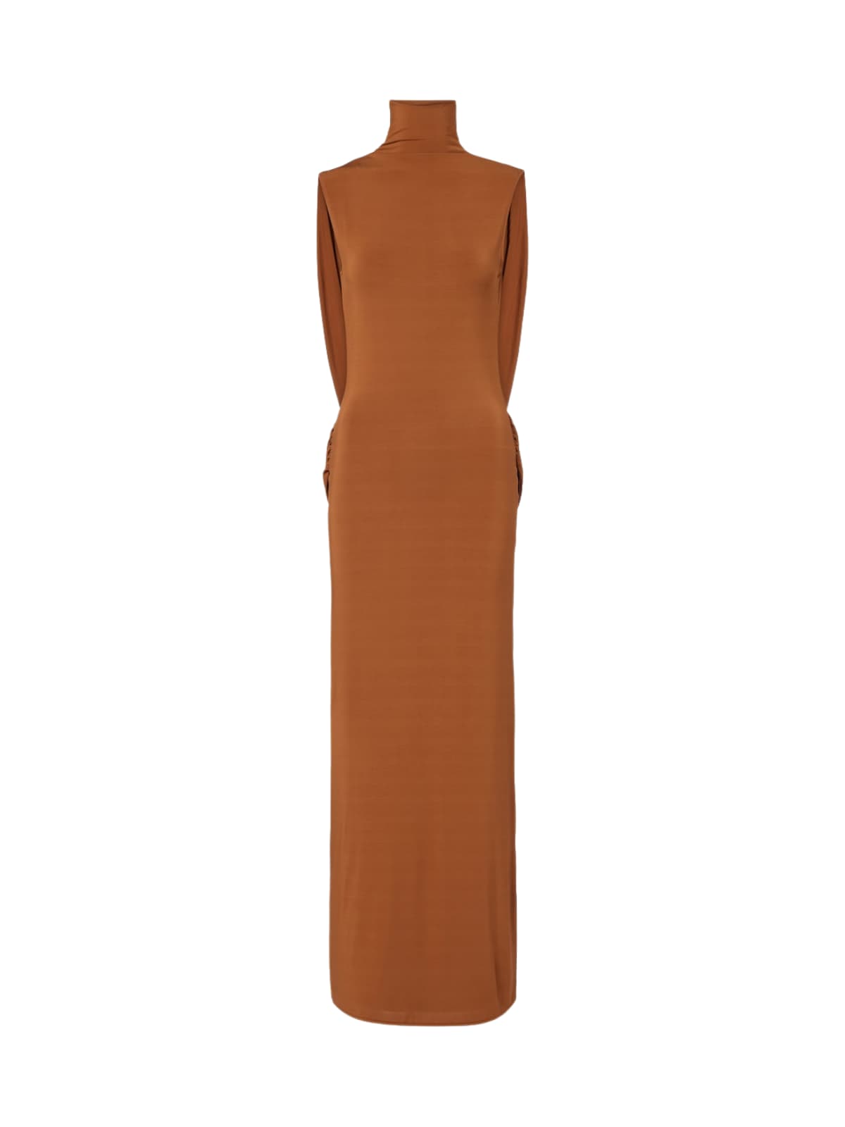 Darex Open Back Draped Maxi Dress
