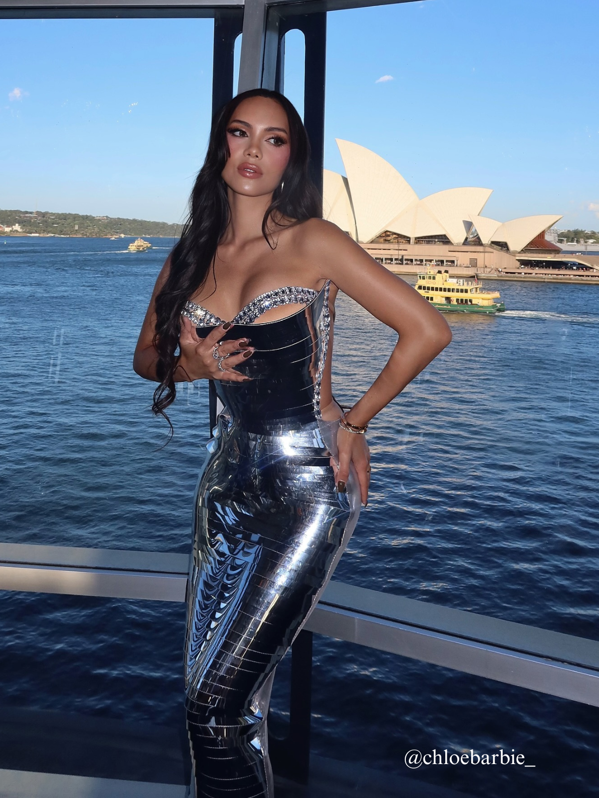 Eadward Strapless Metallic Midi Dress In Silver