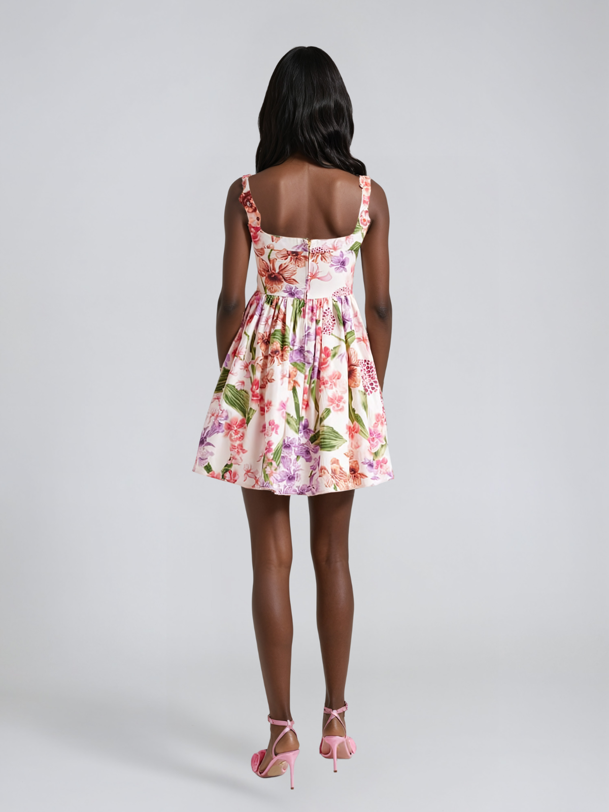 Eryndale High Rise Floral Mini Dress