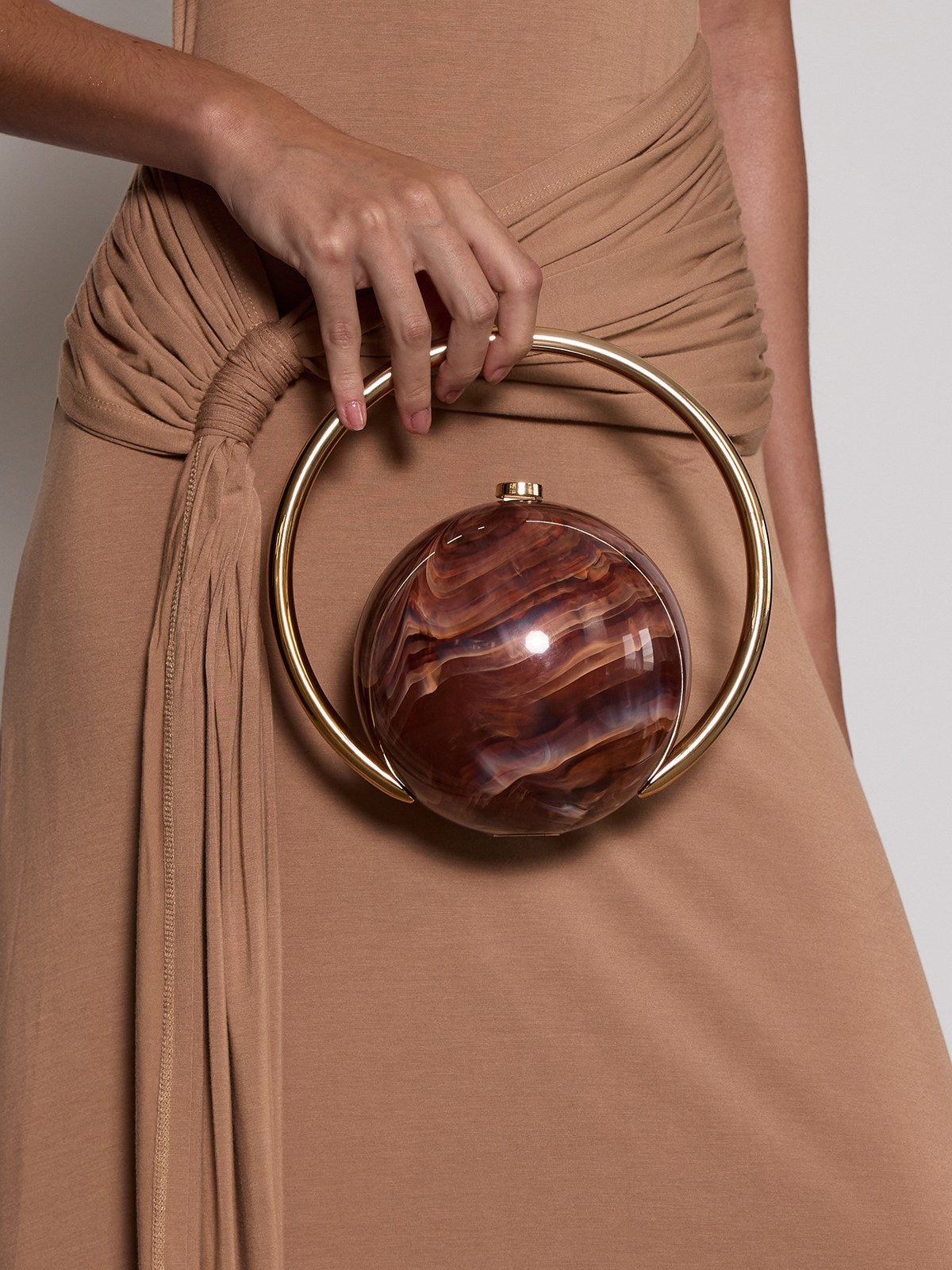 Exoryxa Marble Round Bag