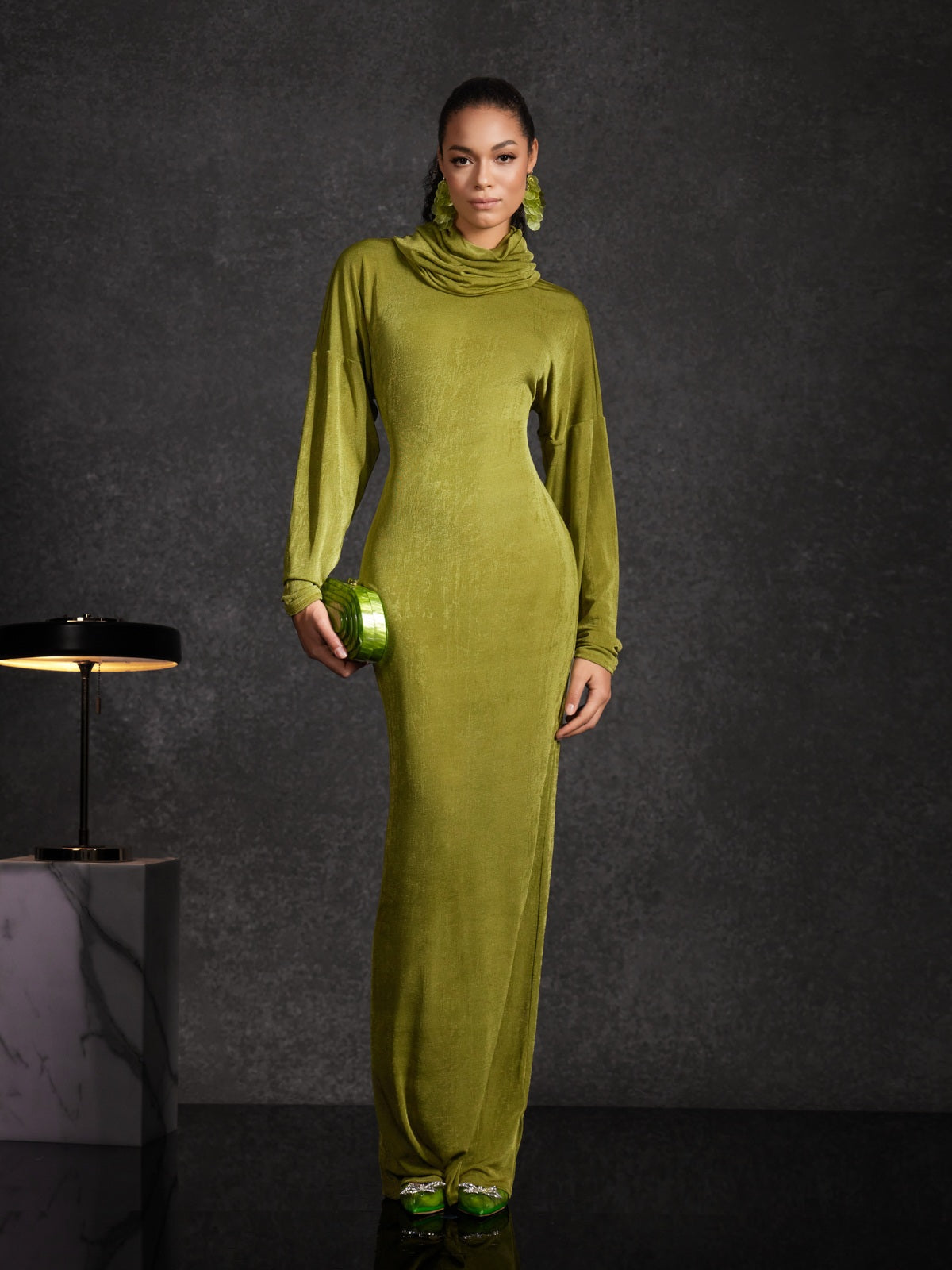 Frostar Hooded Maxi Dress