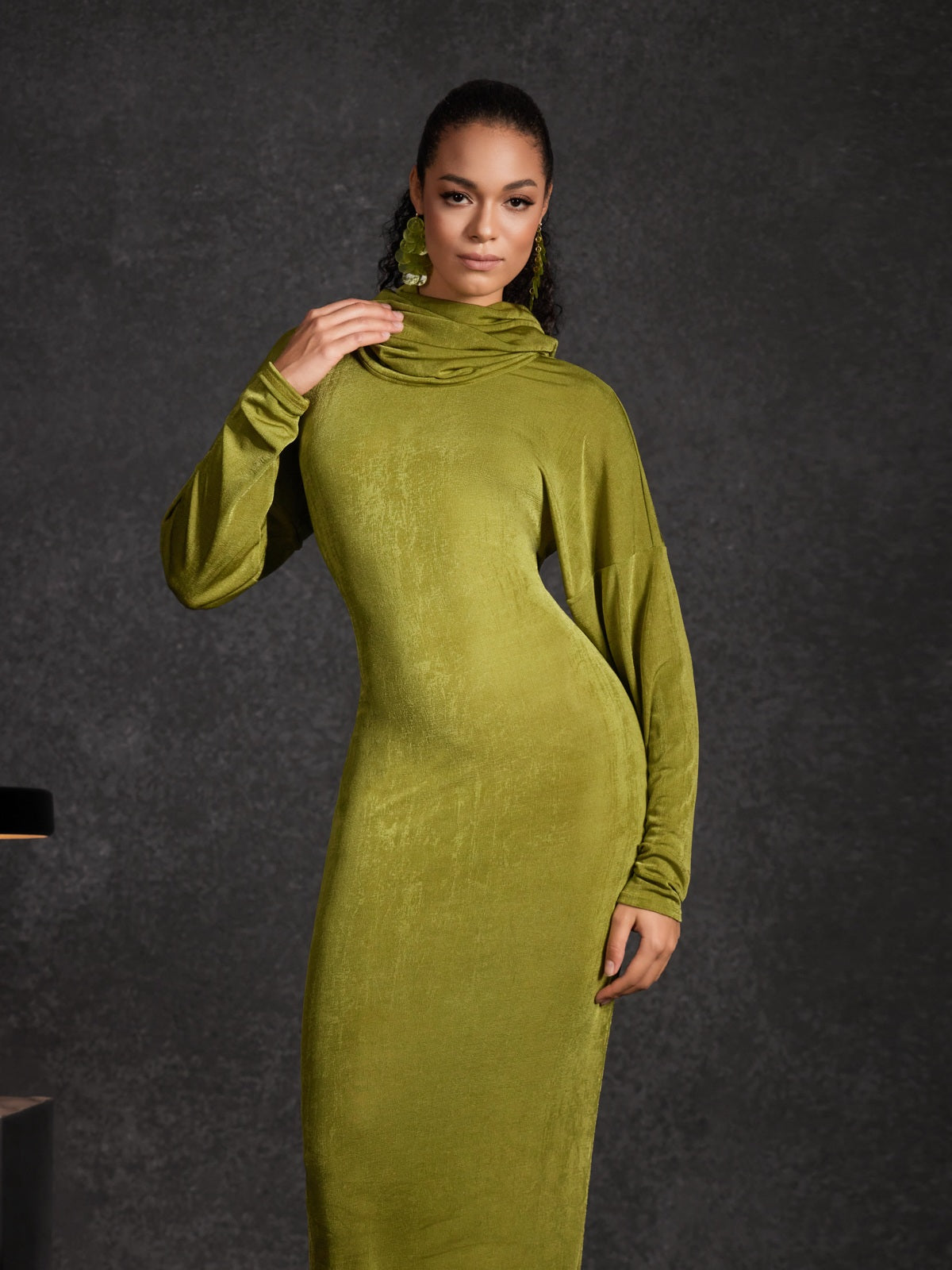 Frostar Hooded Maxi Dress
