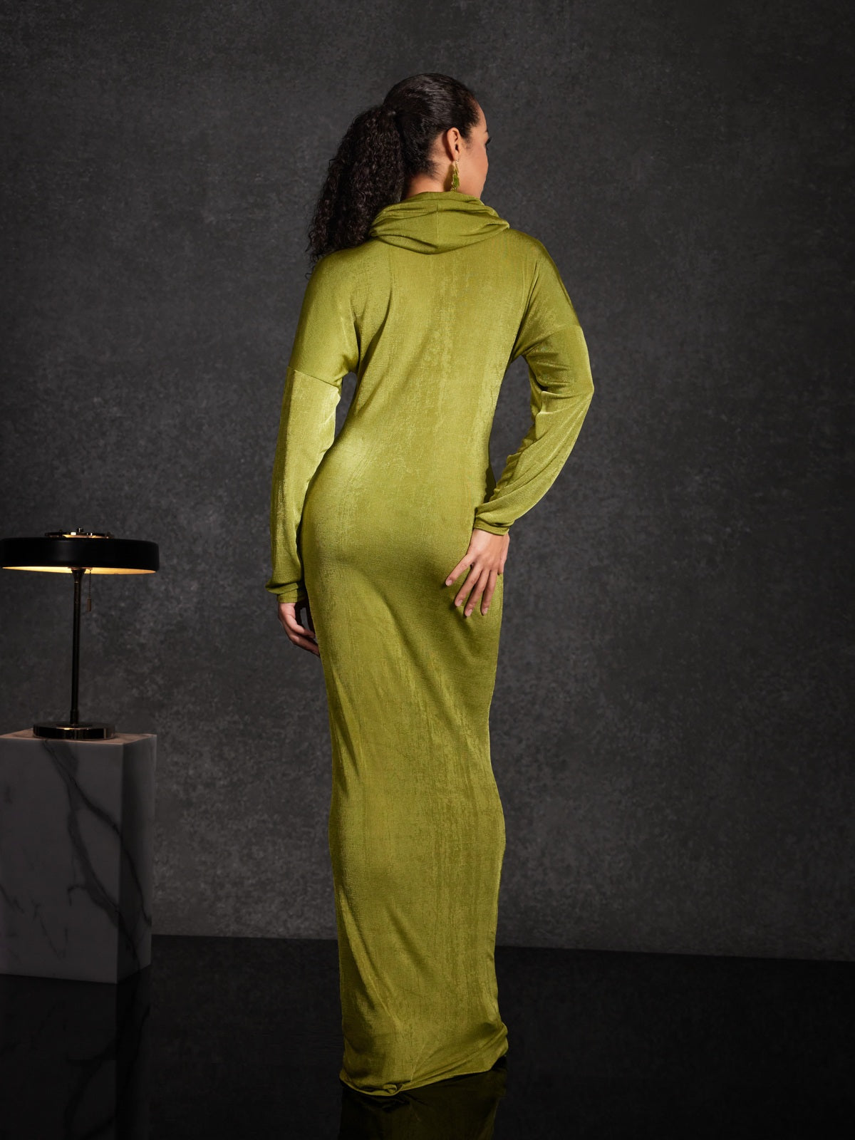 Frostar Hooded Maxi Dress