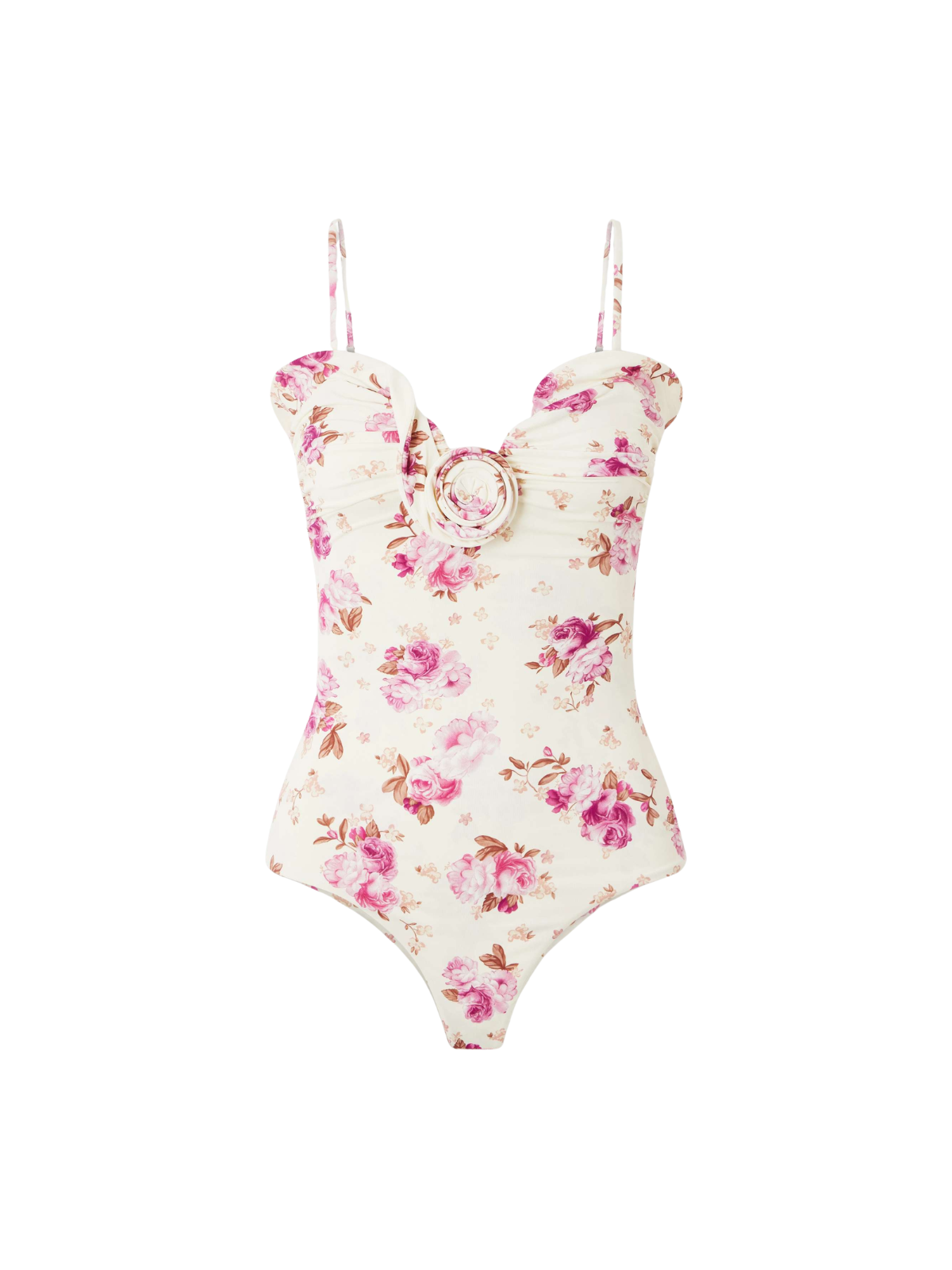 Galverix Spaghetti Flower Bodysuit