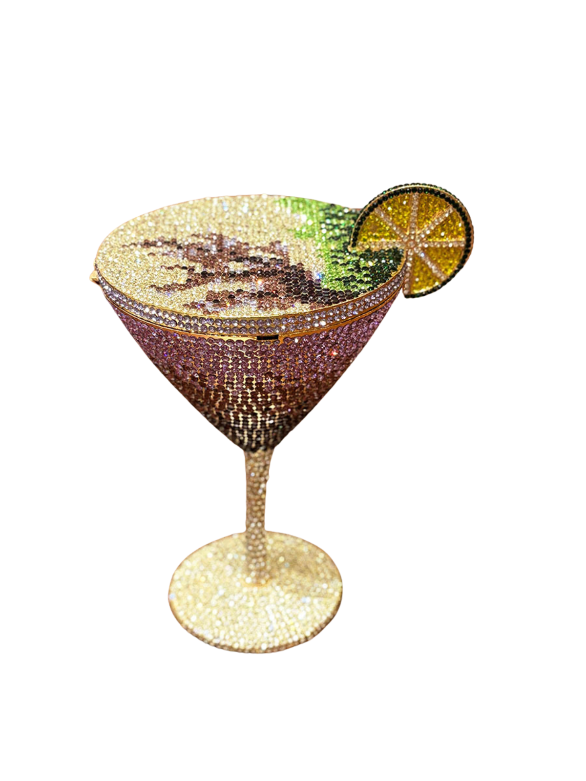 Garin Rhinestone Goblet Bag