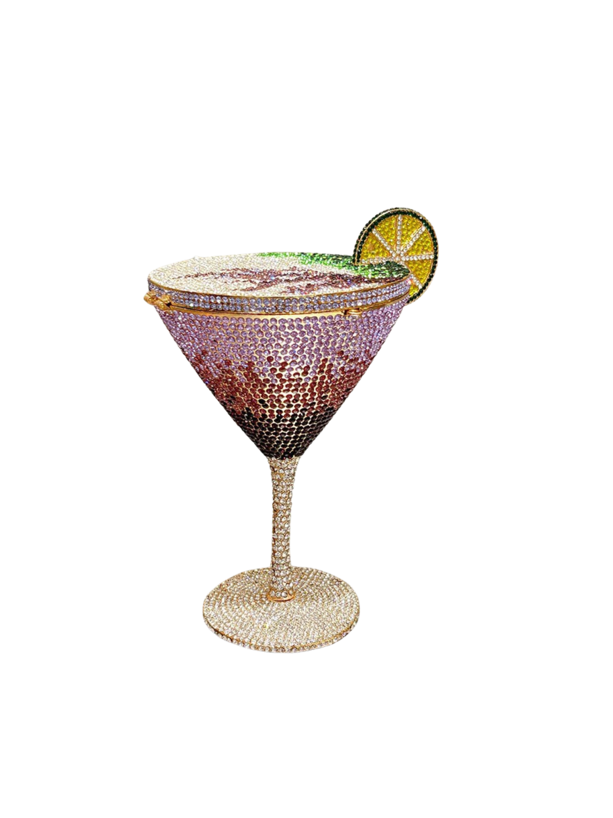 Garin Rhinestone Goblet Bag