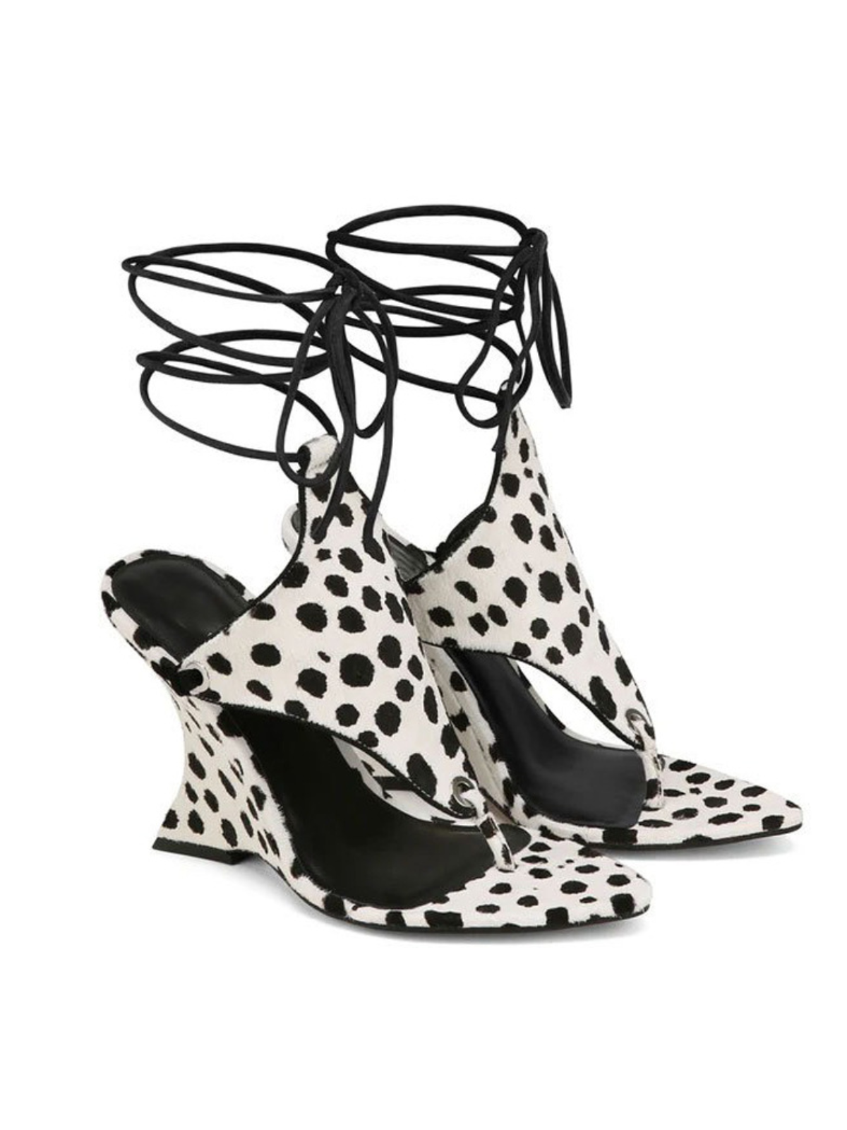 Gavren Flip-Flops Tie Up Sandals