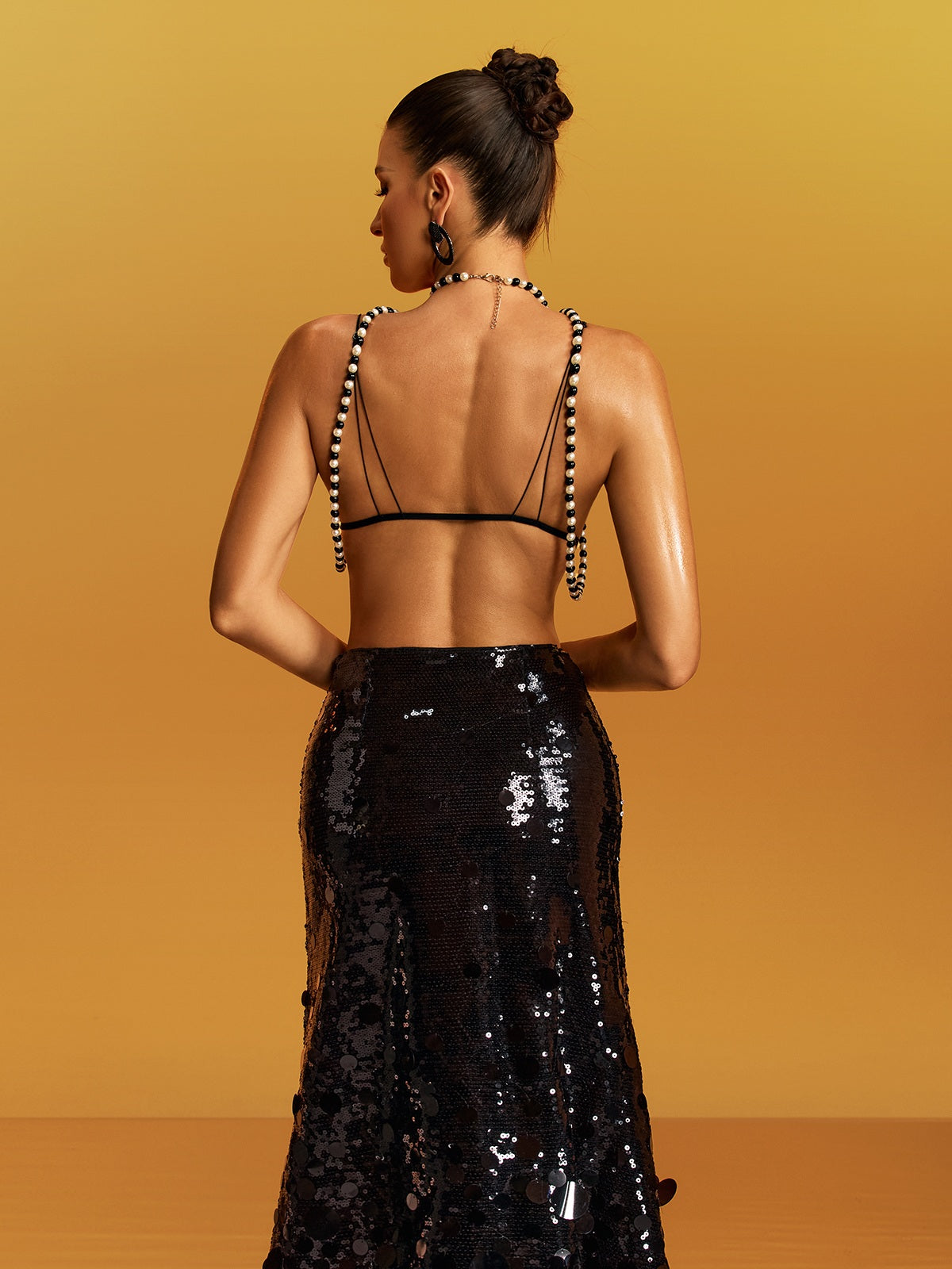 Gelistra Beaded Chain Bralette