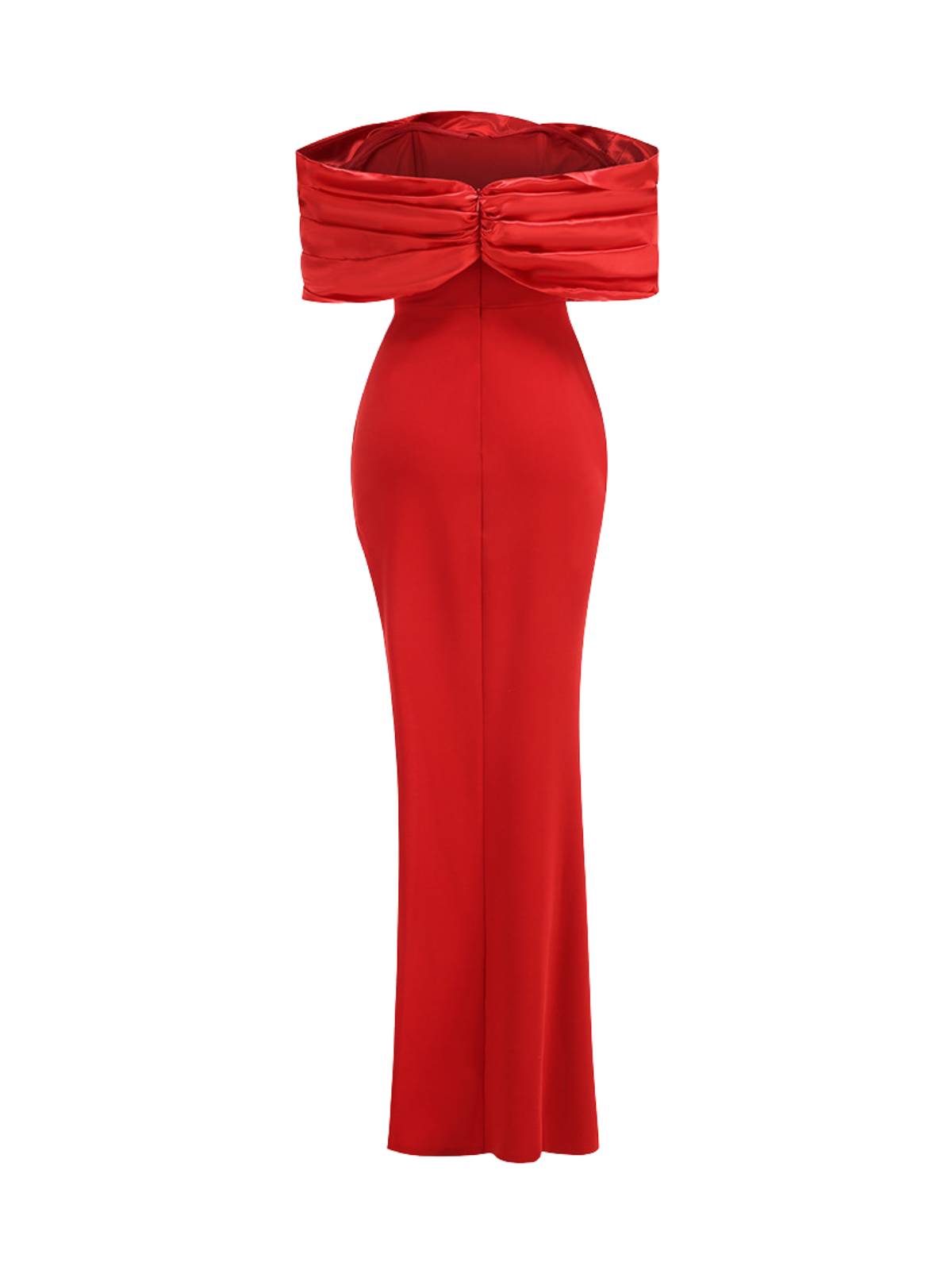 Gryxora Off Shoulder Split Maxi Dress