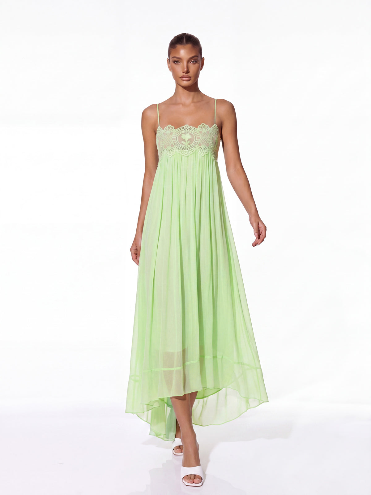 Hyquorin Spaghetti Maxi Dress
