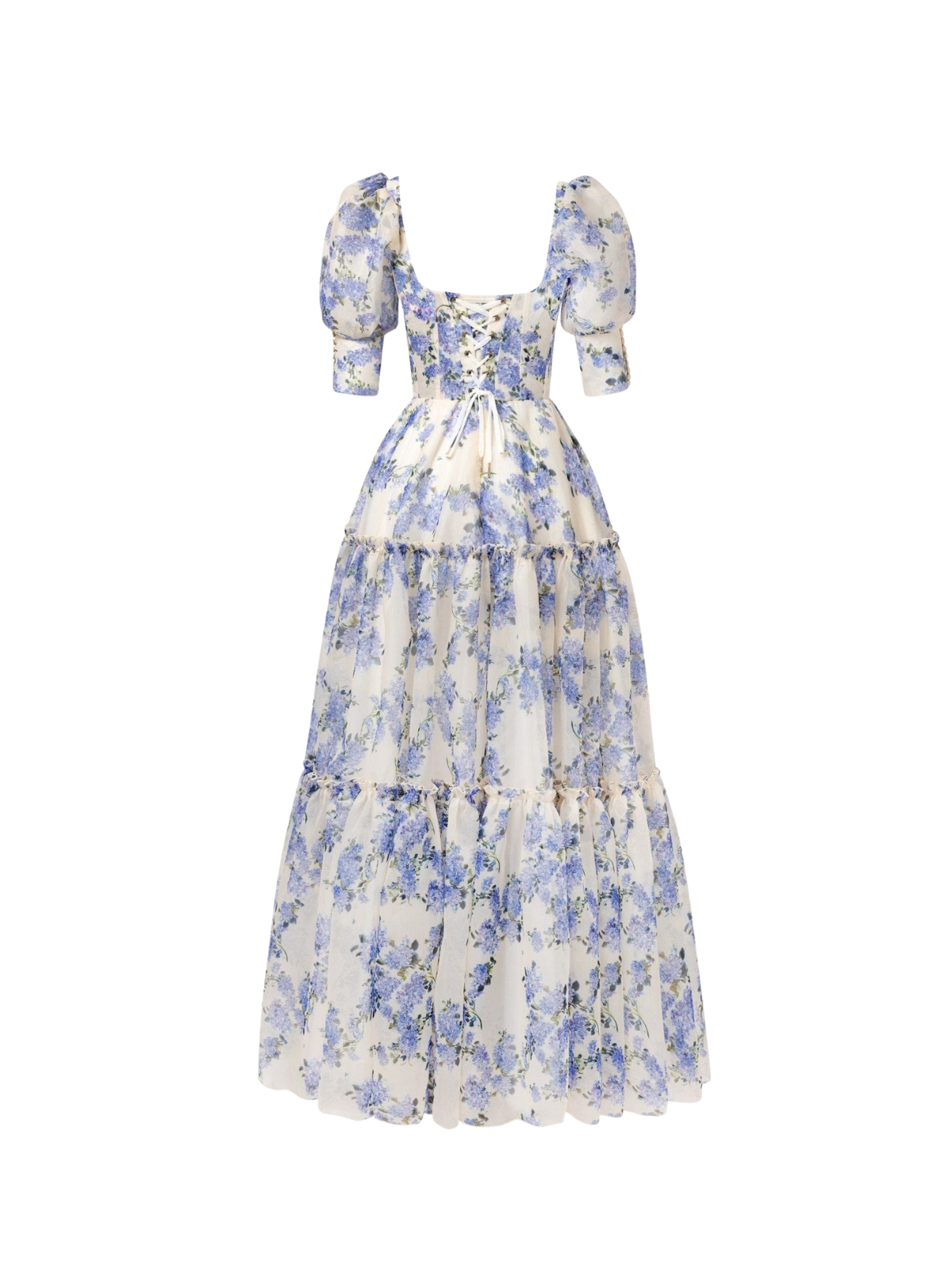 Kavryn Off Shoulder Corset Floral Maxi Dress
