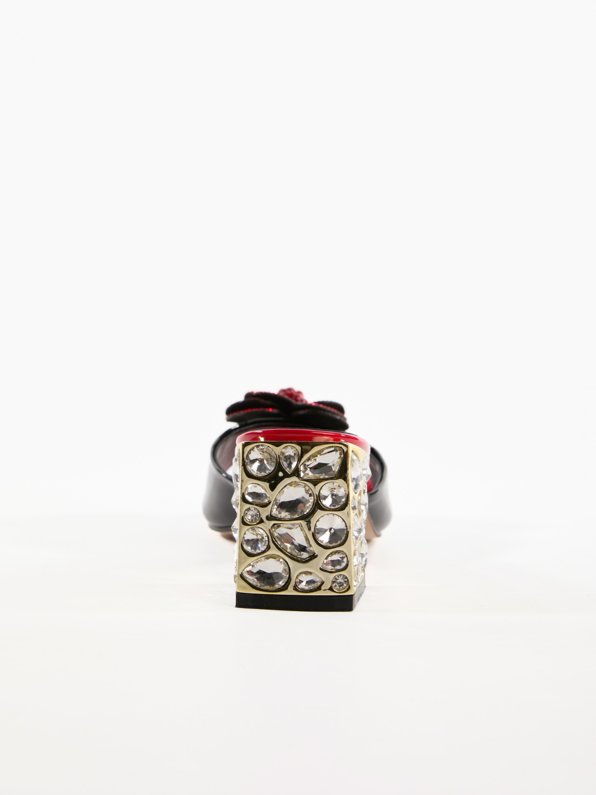 Lochlyn Flower Rhinestone Sandals