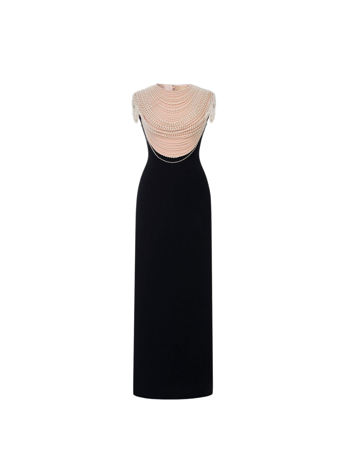 Lythendor Pearl Chain Maxi Dress