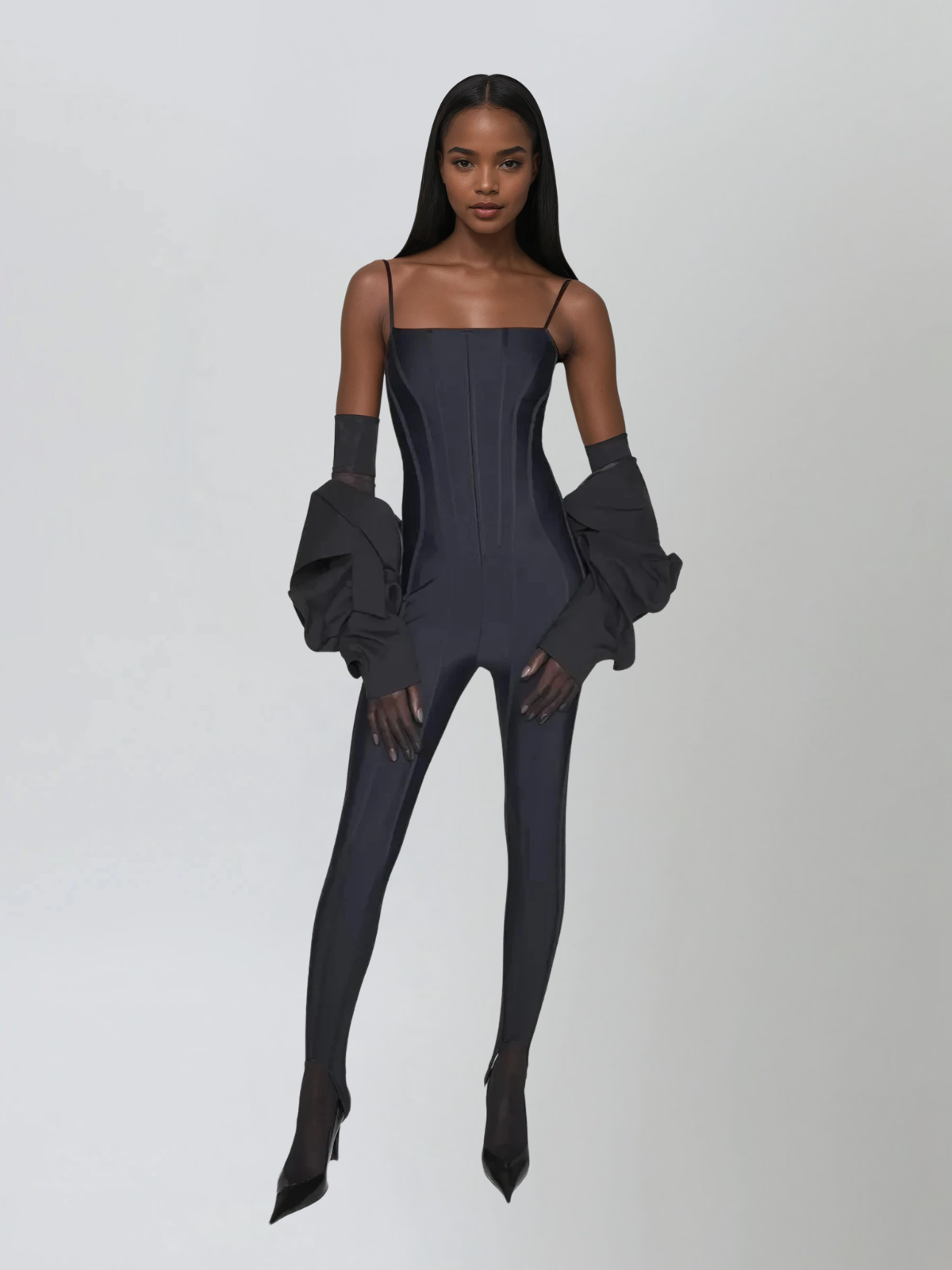 Perik Spaghetti Corset Jumpsuit