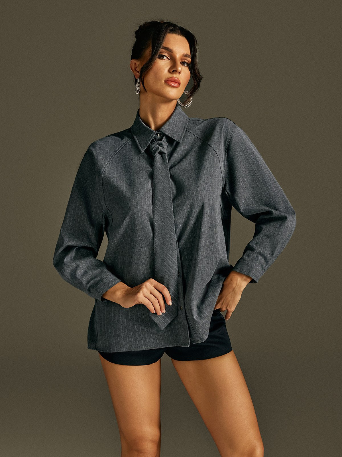 Rohit Collar Tie Shirt
