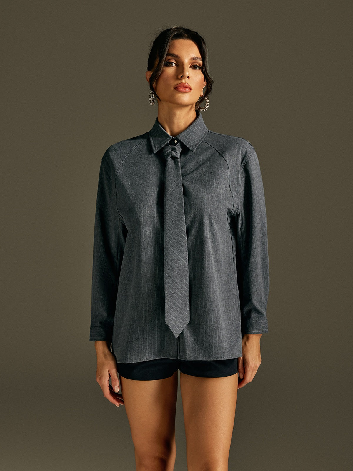 Rohit Collar Tie Shirt