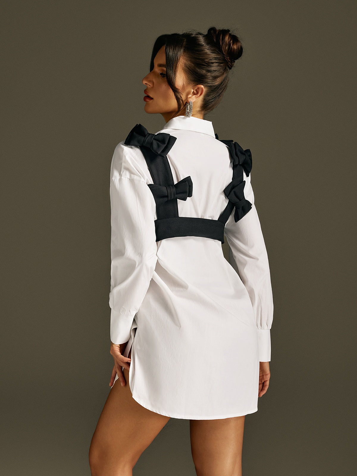 Romana Bow Waistcoat Top