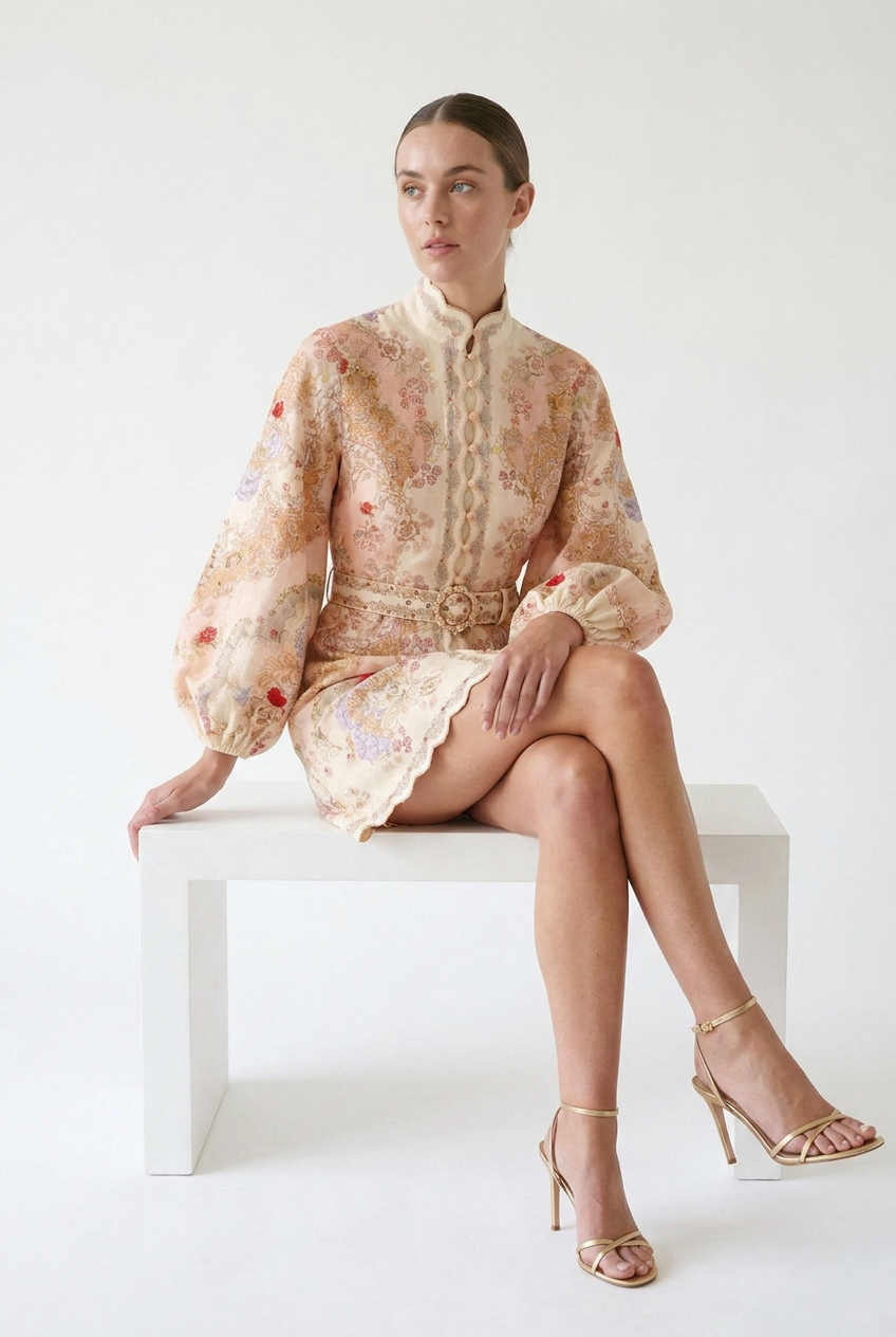 Rosalie Heirloom Mini Dress