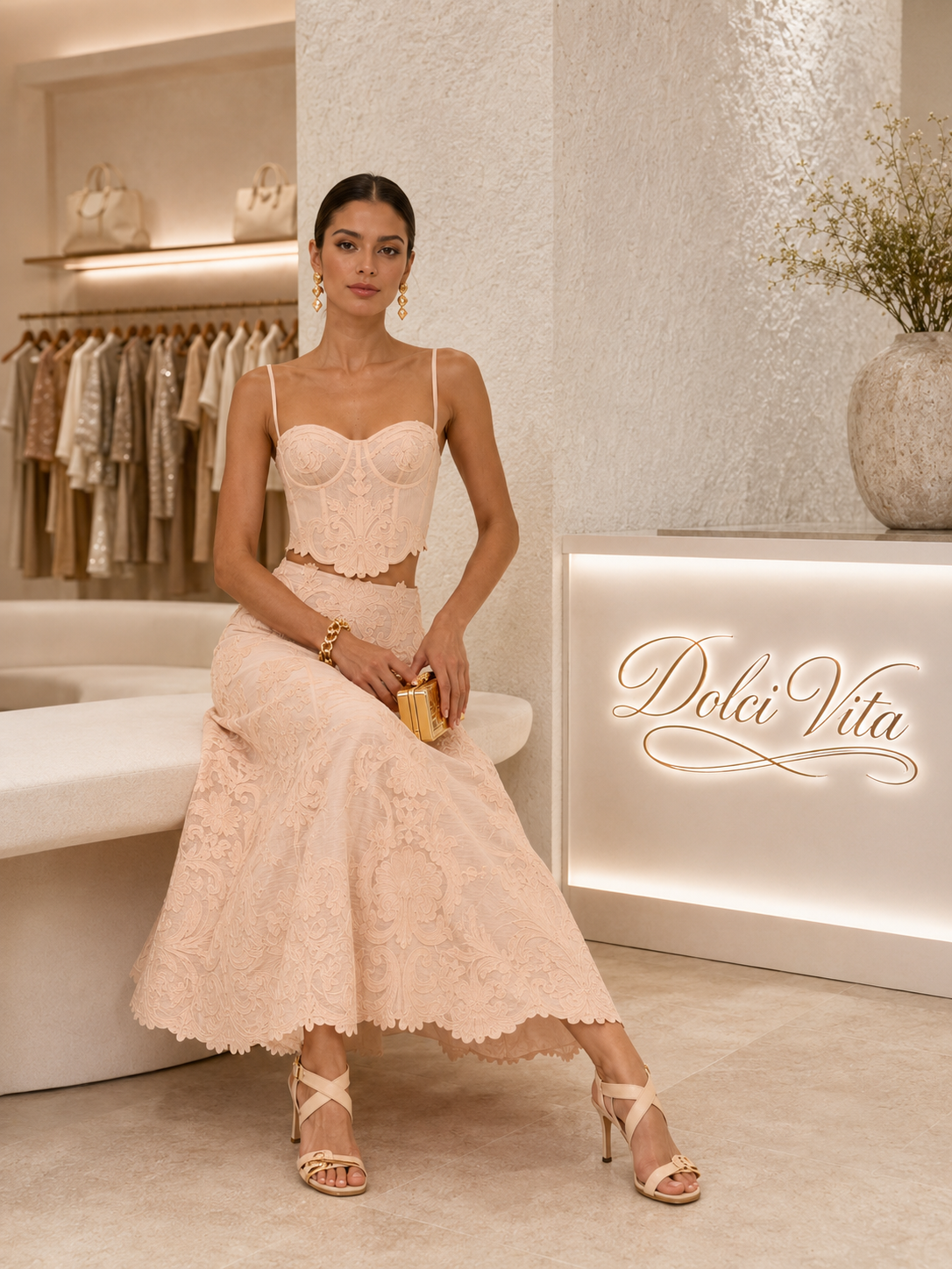 The Marielle Lace Co-Ord Set