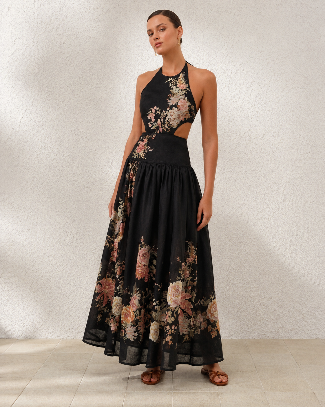 The Midnight Jardin Maxi Dress