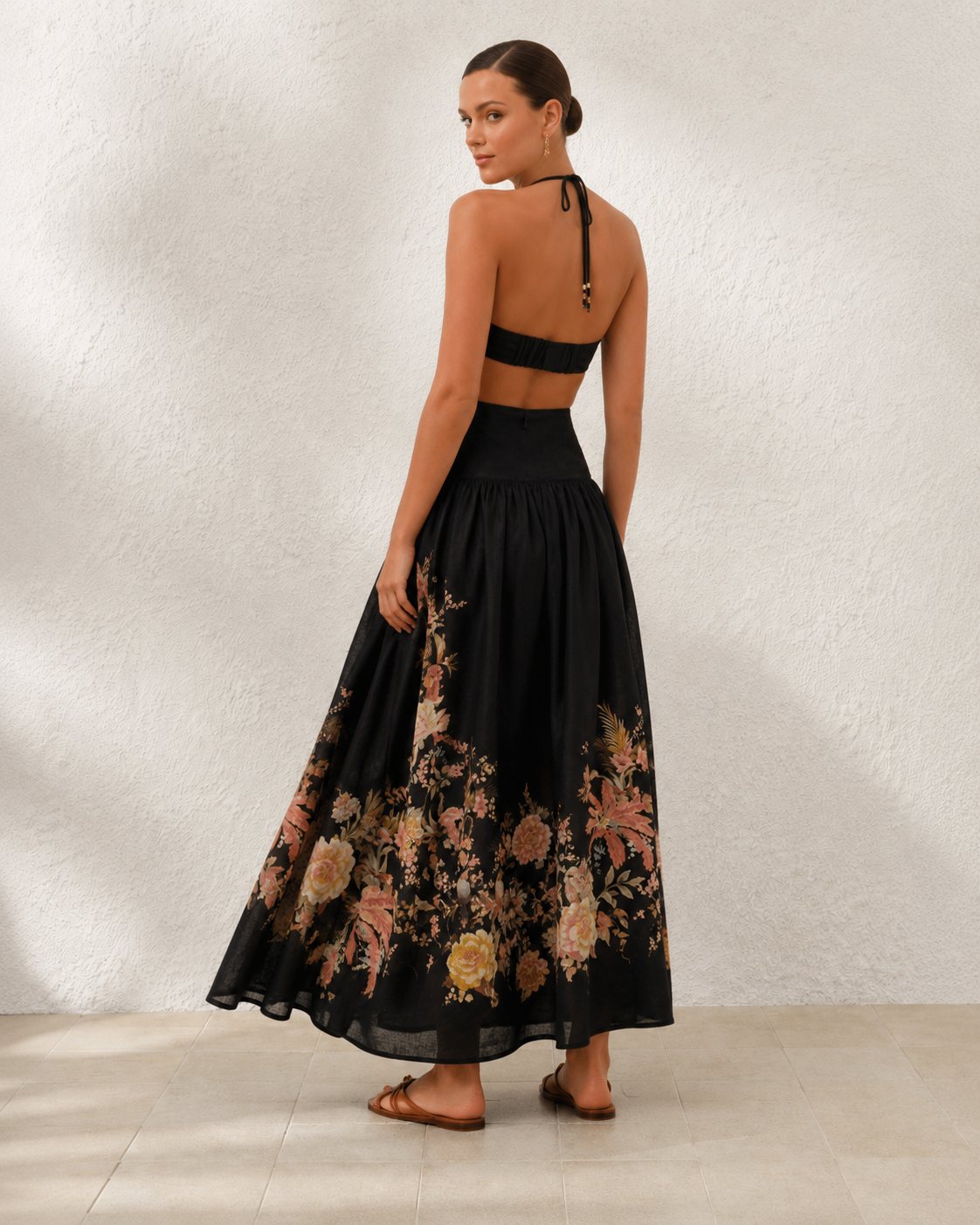 The Midnight Jardin Maxi Dress