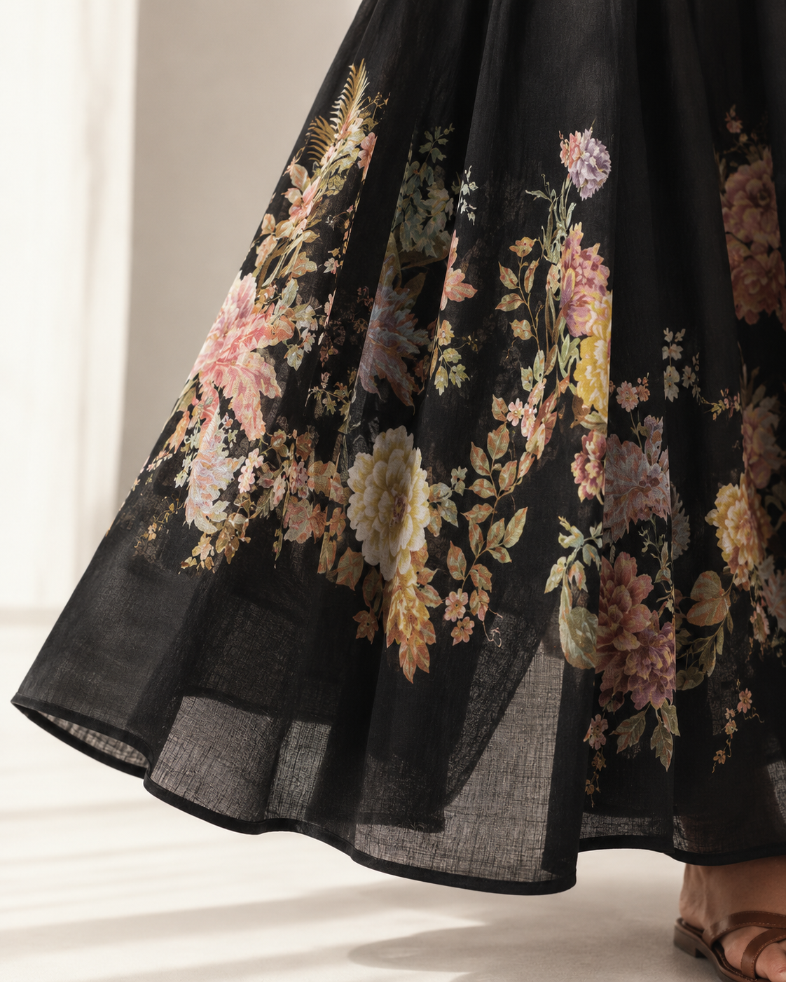 The Midnight Jardin Maxi Dress