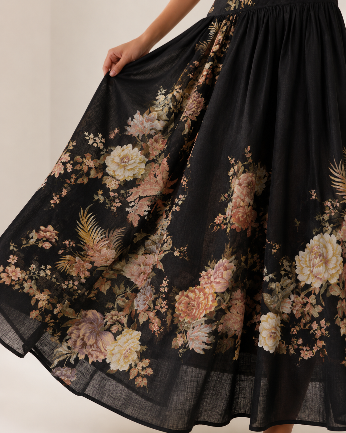 The Midnight Jardin Maxi Dress
