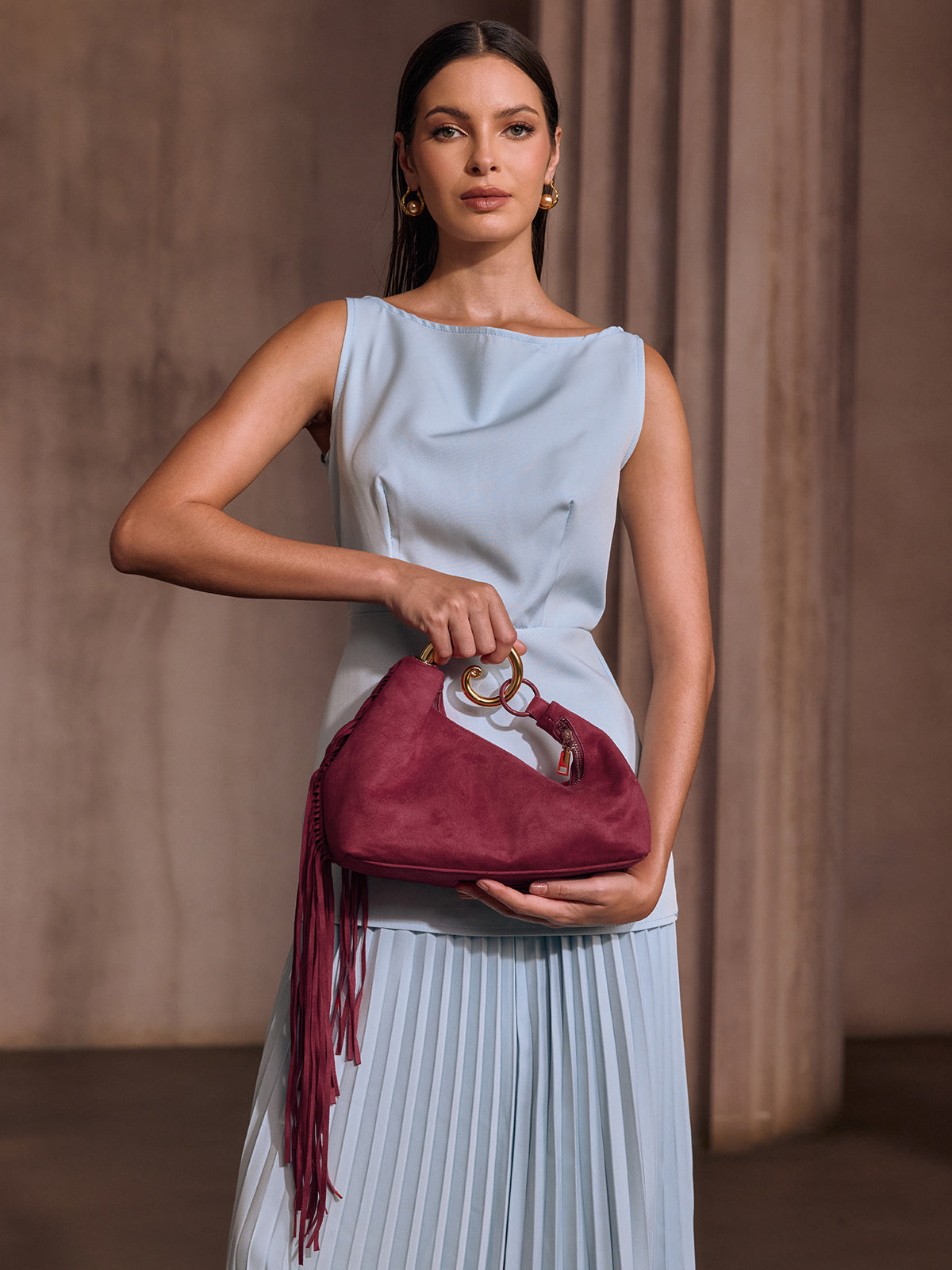 Torynex Clouds Fringe Bag