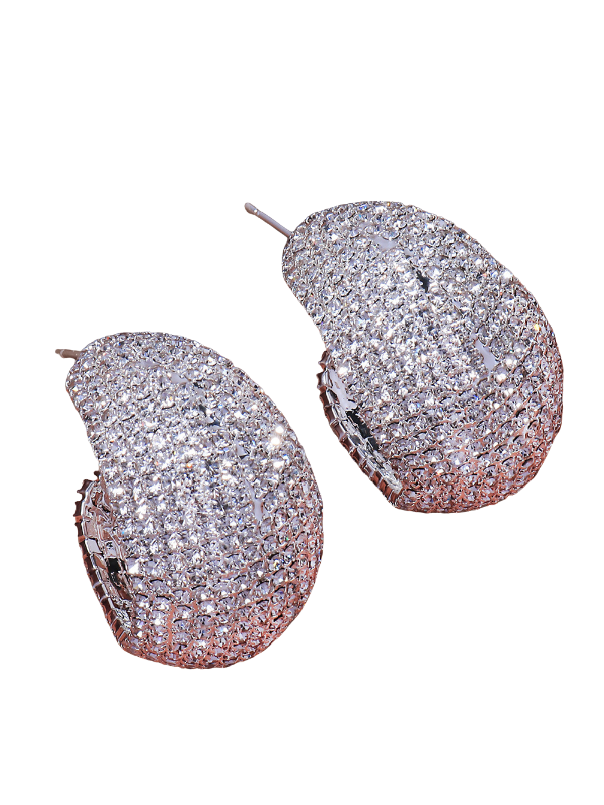 Ulyxra Rhinestone Earrings