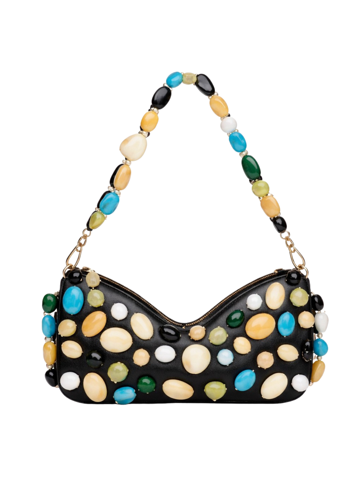 Uxelyx Color Stones Bag In Black
