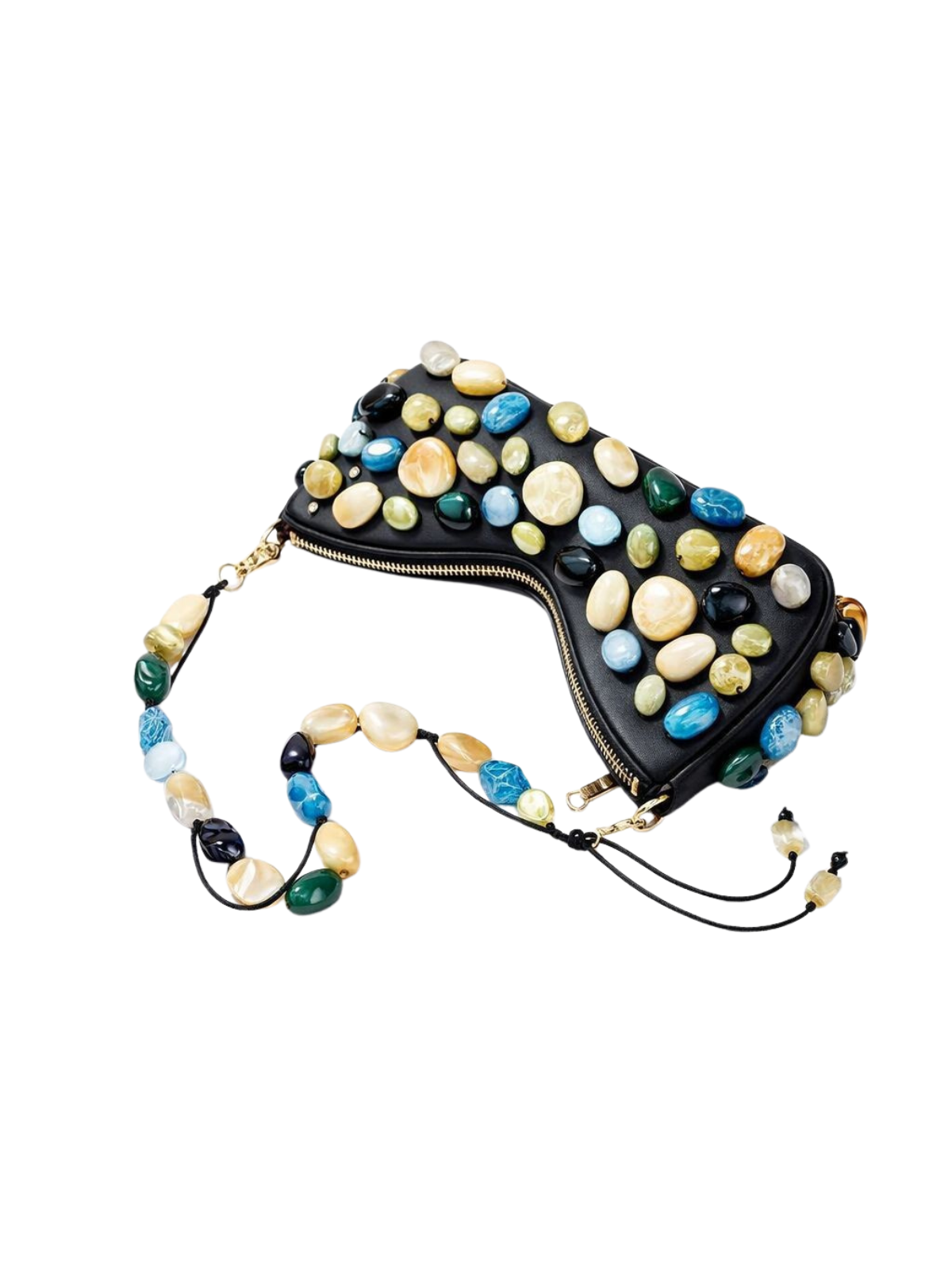 Uxelyx Color Stones Bag In Black