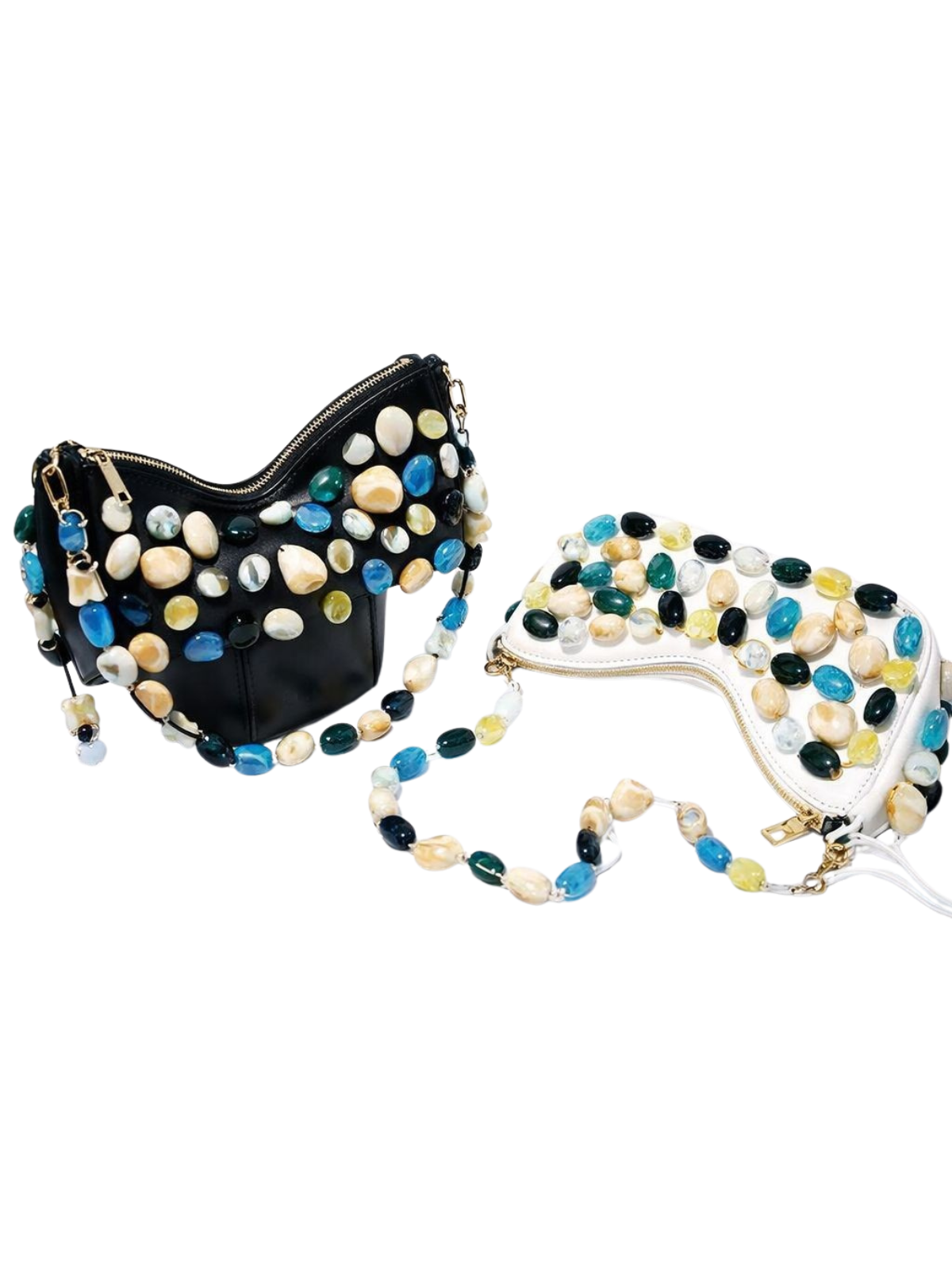 Uxelyx Color Stones Bag In Black
