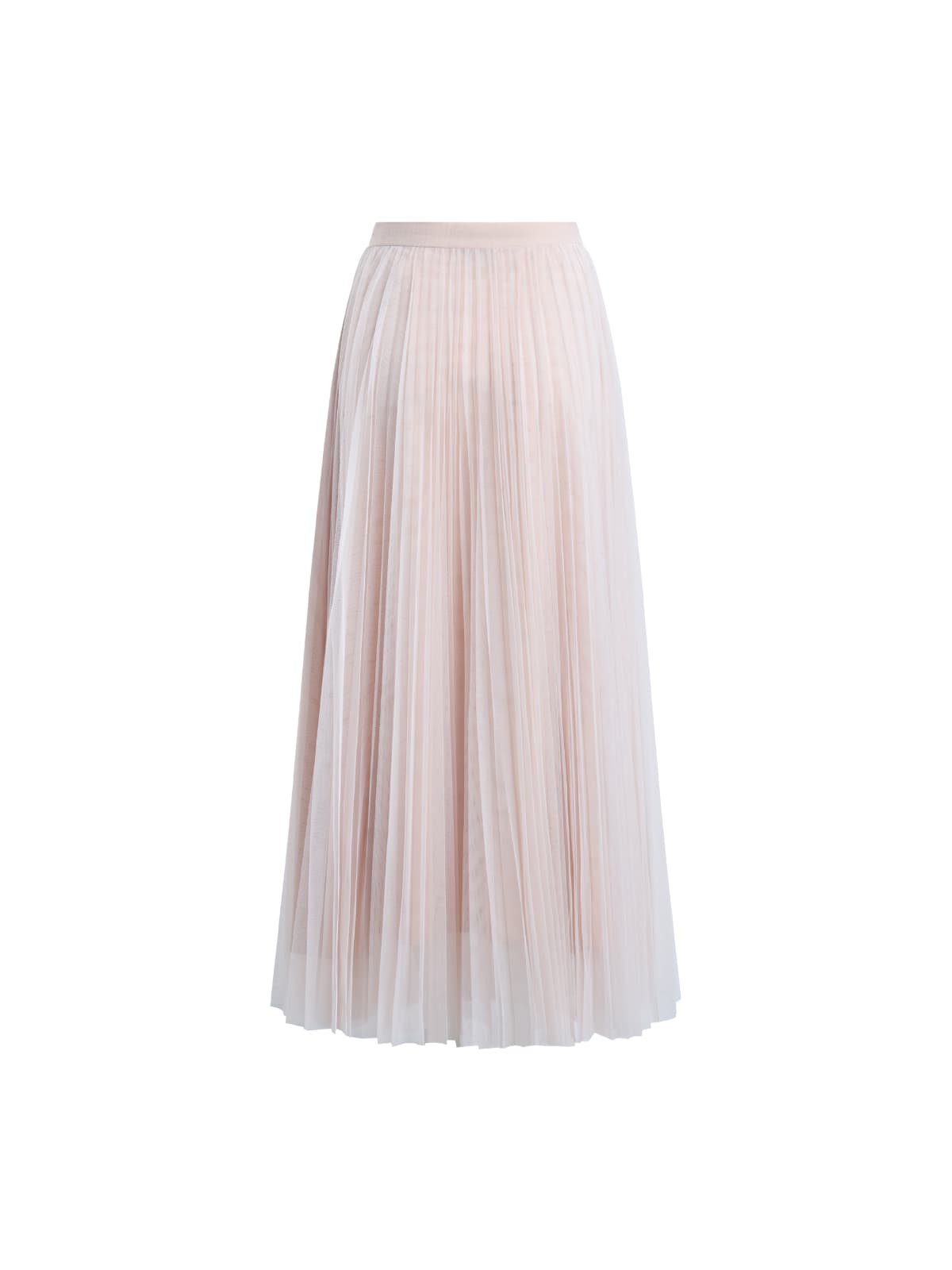 Worynix Crystal Pleated Skirt Set